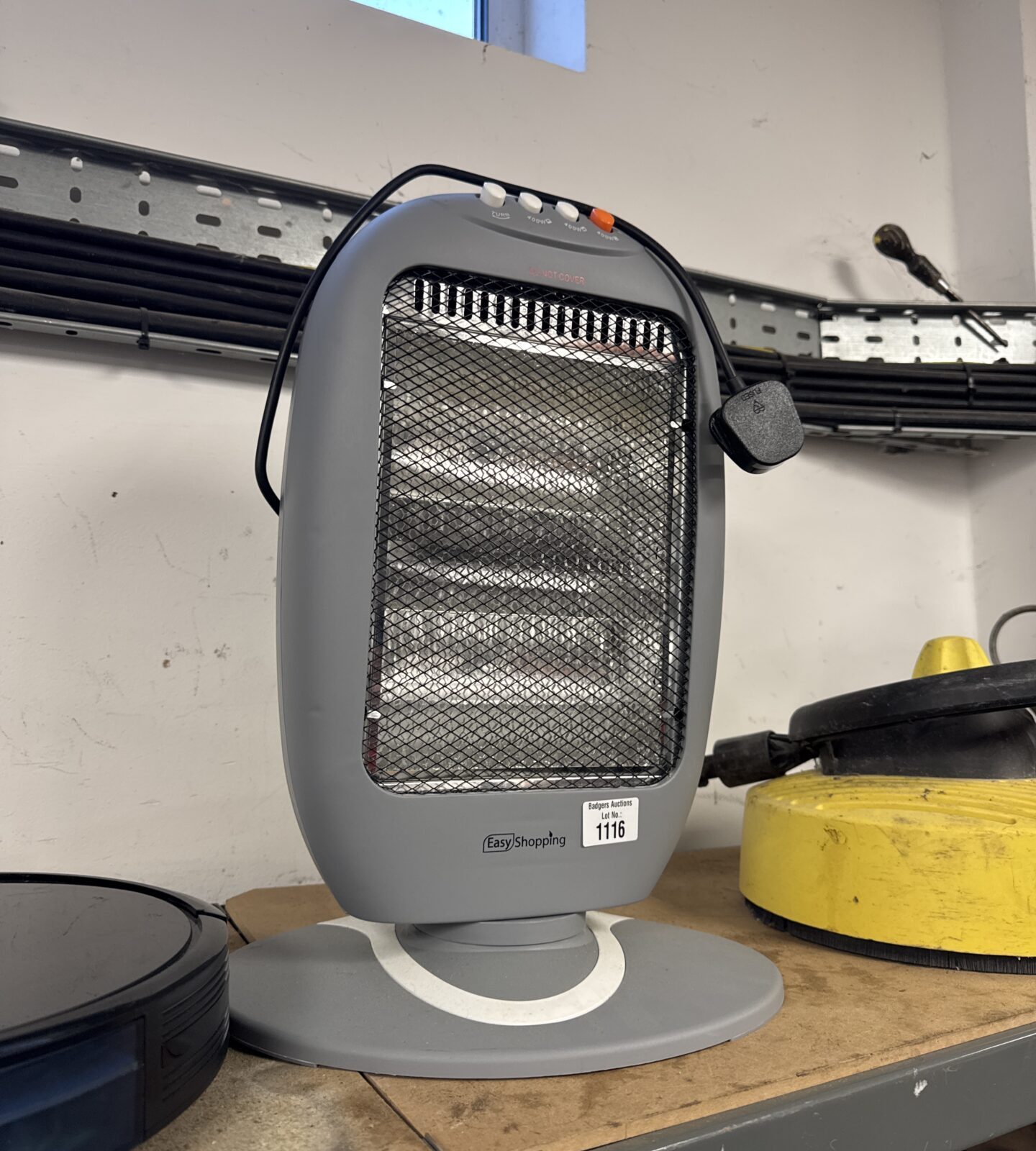 Easyshopping halogen heater - all 3 strips working