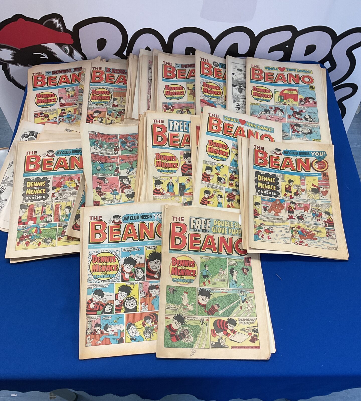 Collection of 1980s Vintage Beano comics