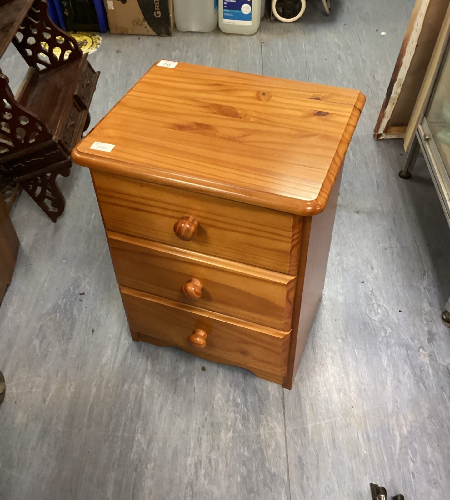 Pine Bedside Cabinet