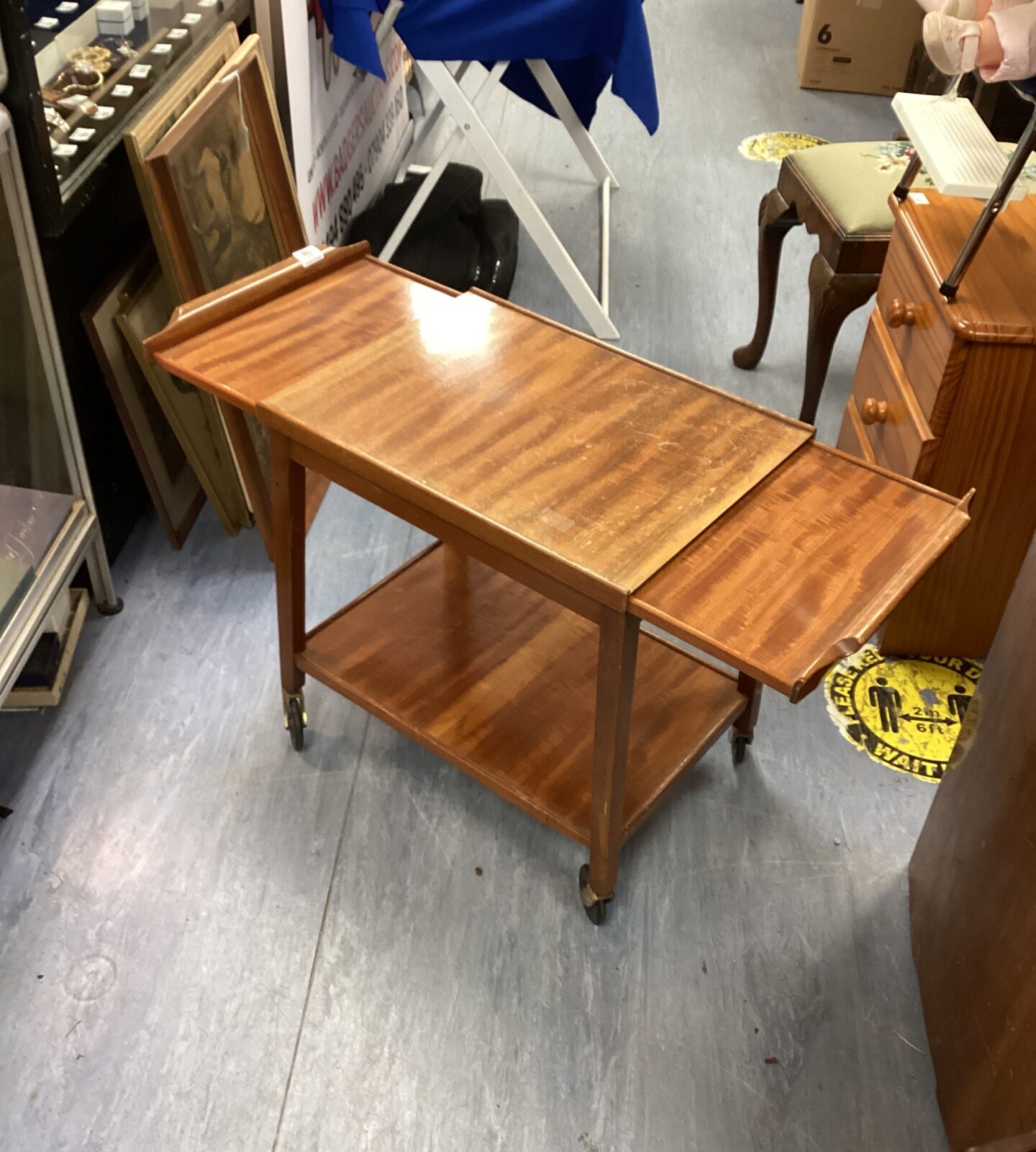 Vintage expanding Tea Trolley