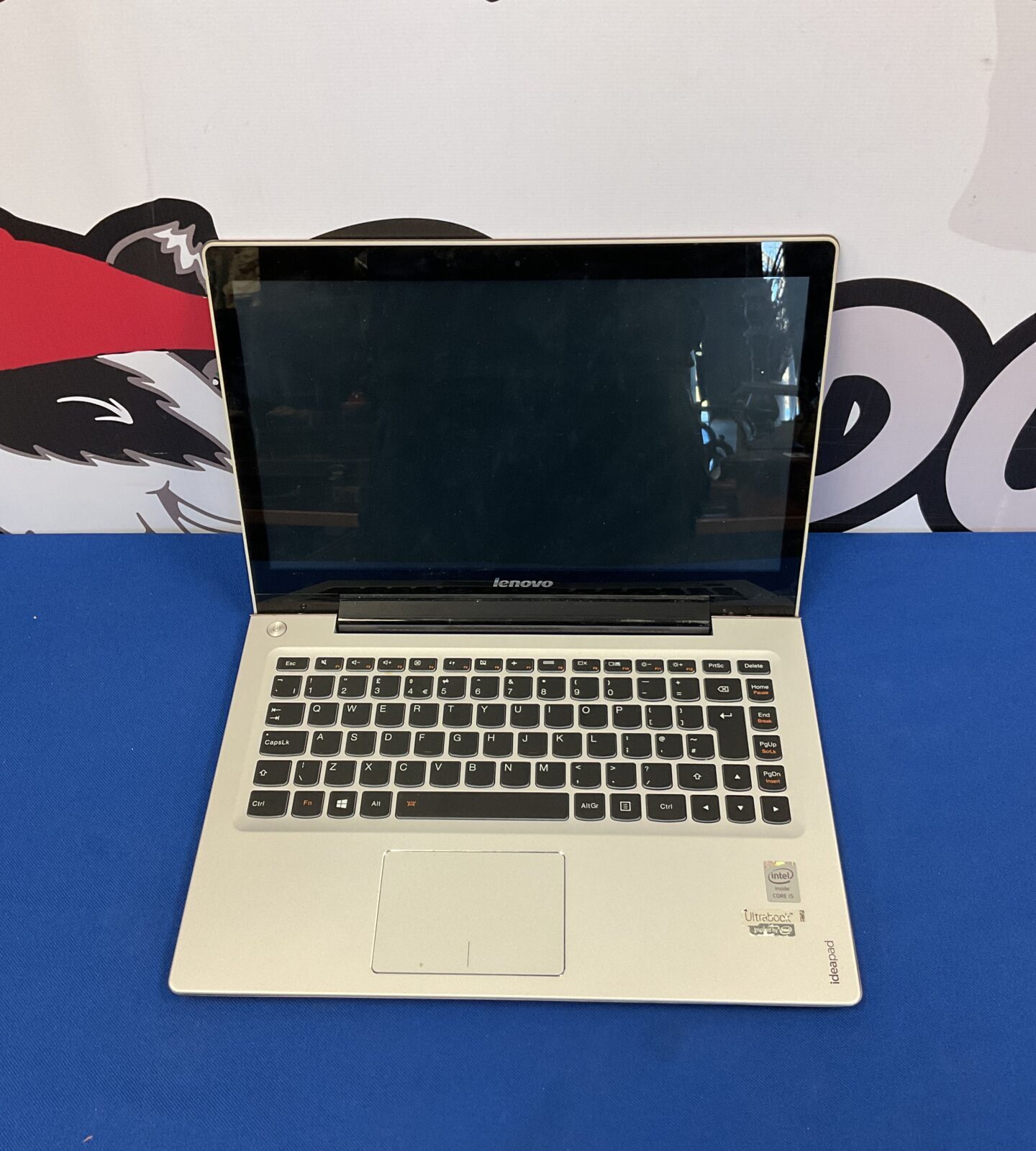 Lenovo ultrabook intel core i5 laptop untested no charger