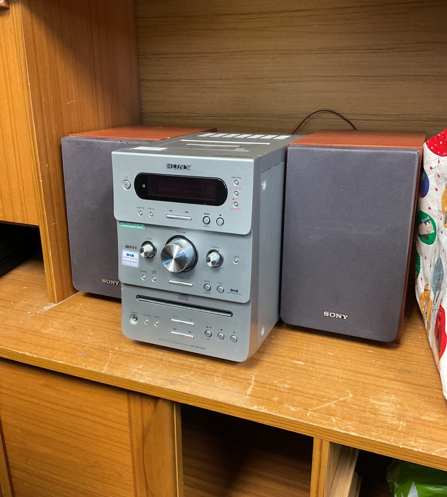 Sony cmt-gpx9dab hifi system