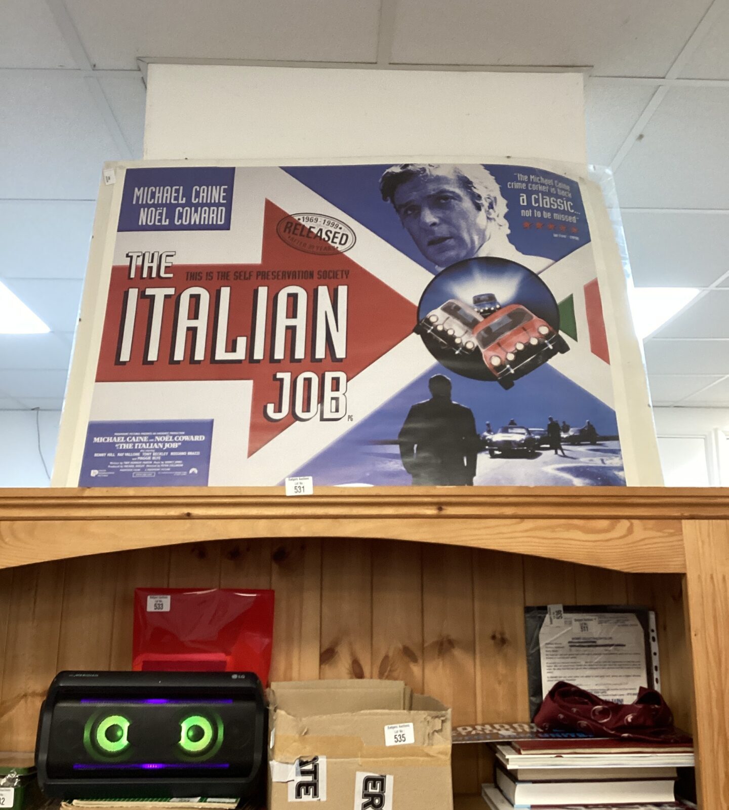 The Italian job cinema lobby poster