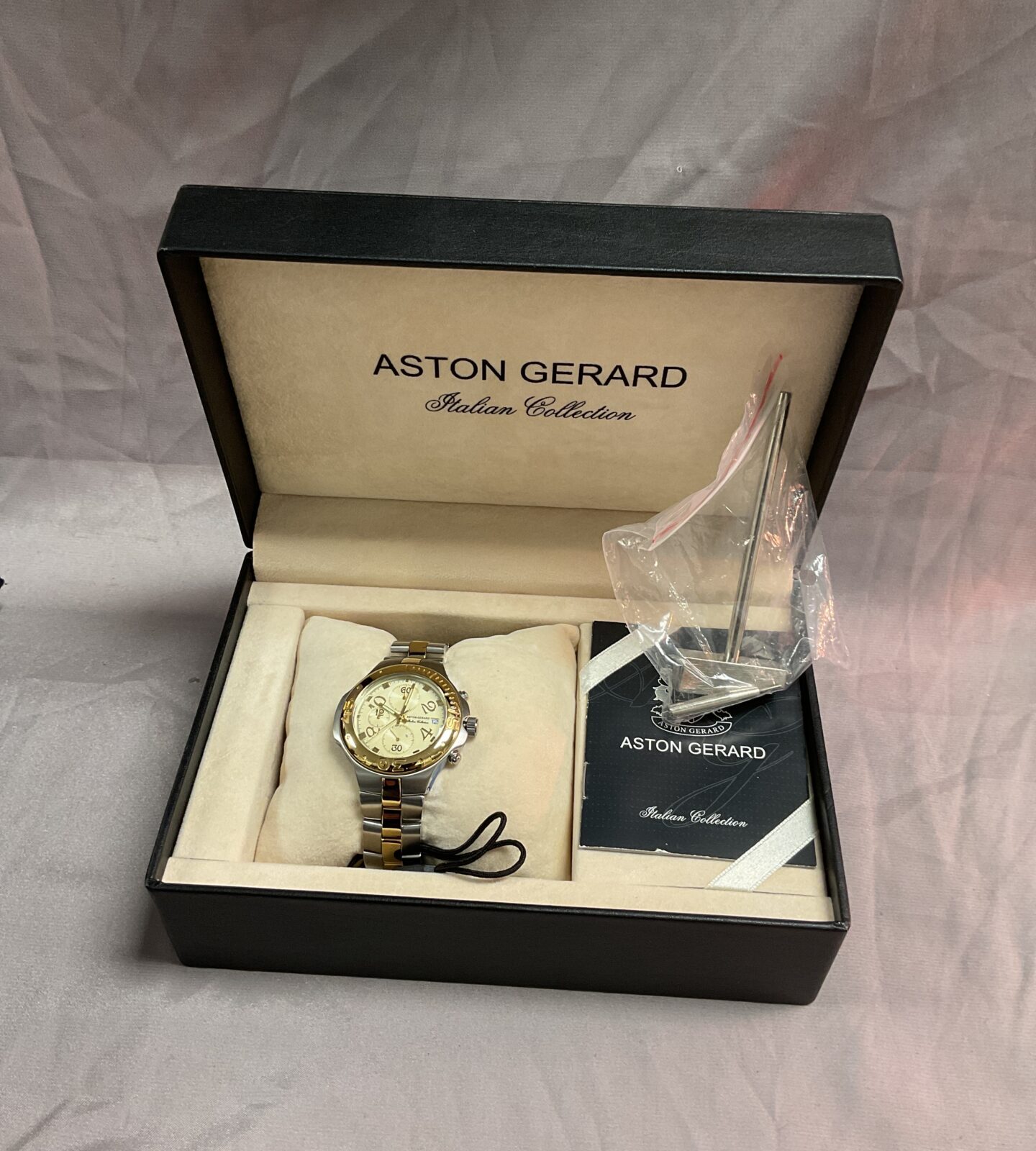 aston gerrard italian collection gents watch - Image 2