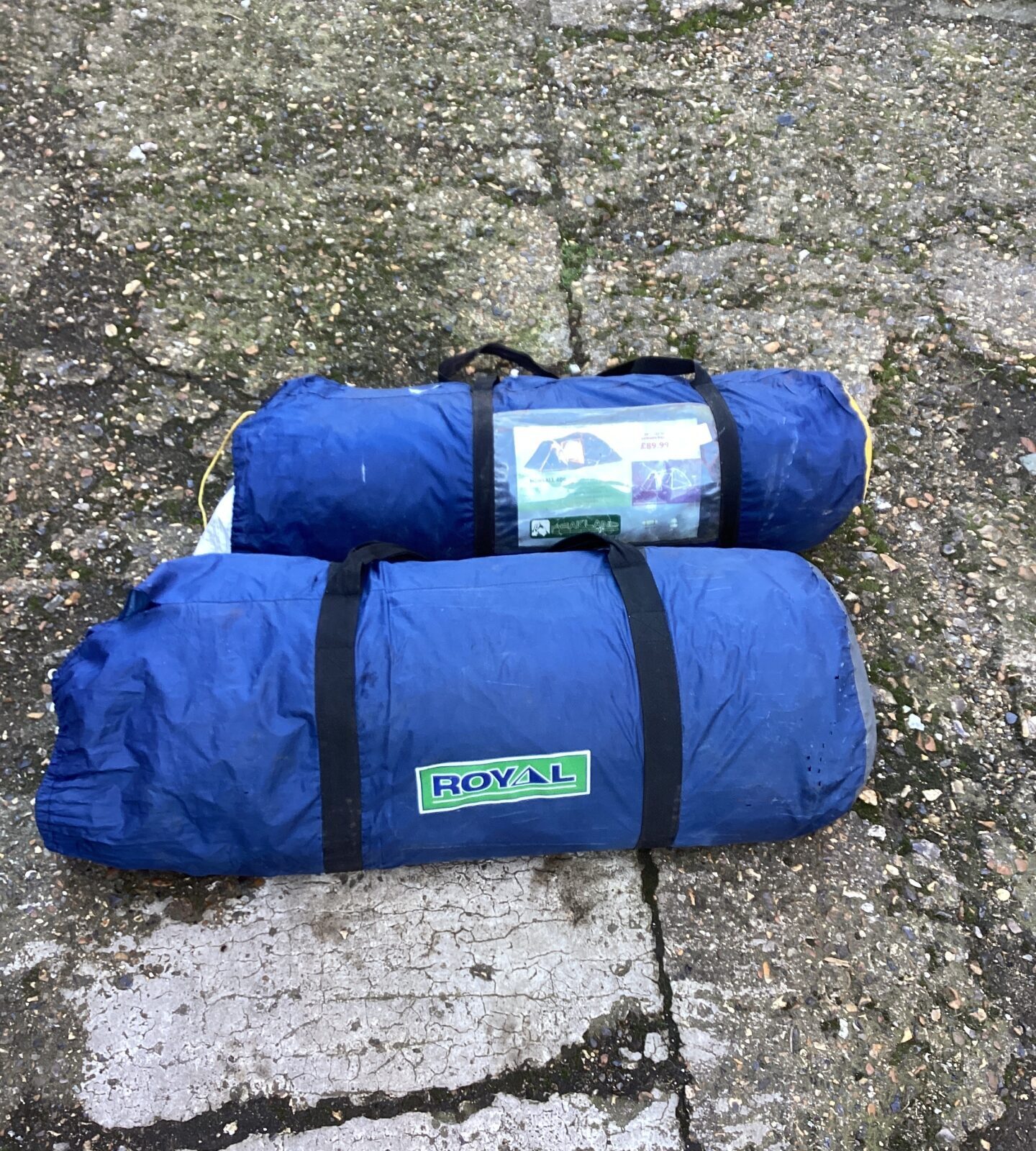 Two Tents in bags inc Peakland