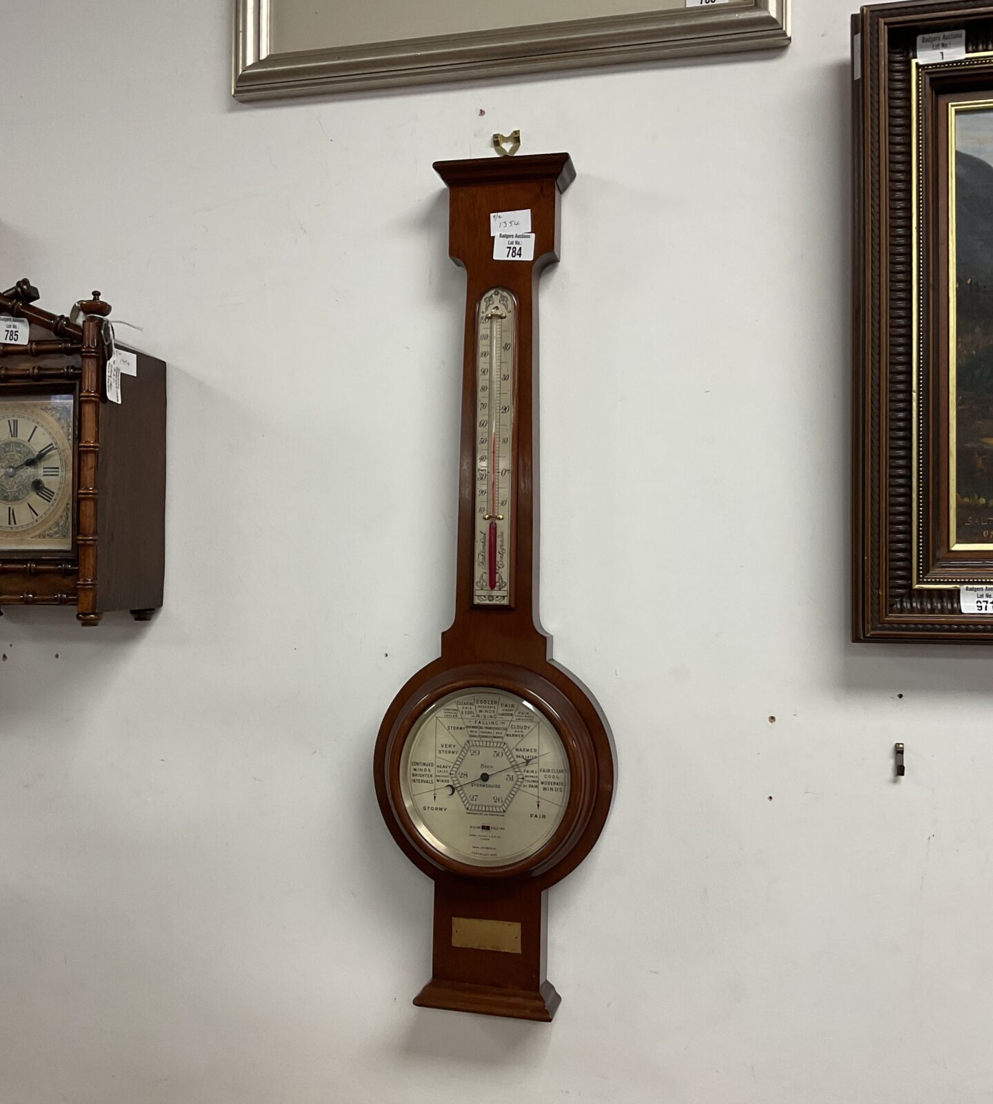 Henry hughes & sons ltd wall barometer