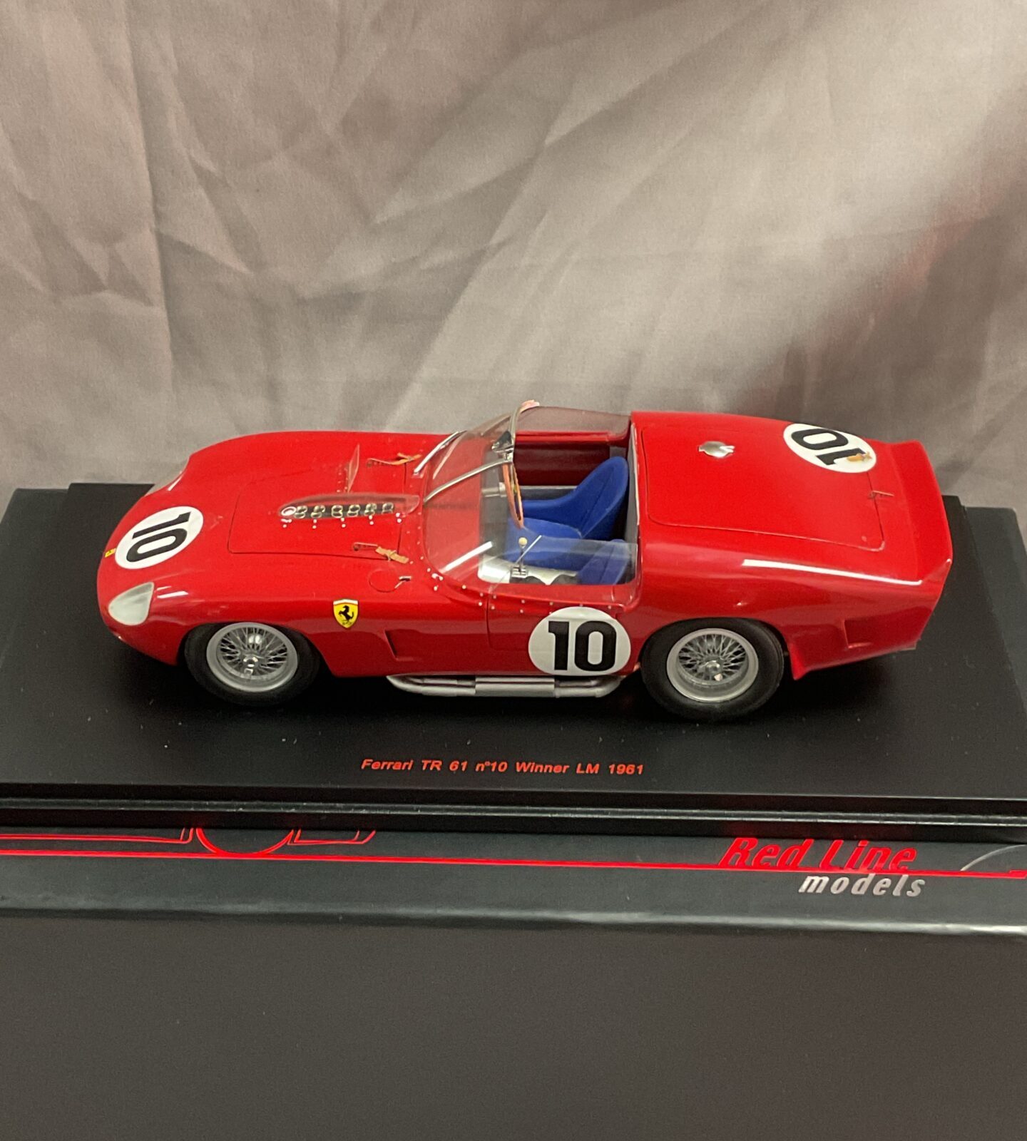 Redline Ltd Ed models Ferrari TR 61 No10 winner Le Mans 1961 new in box