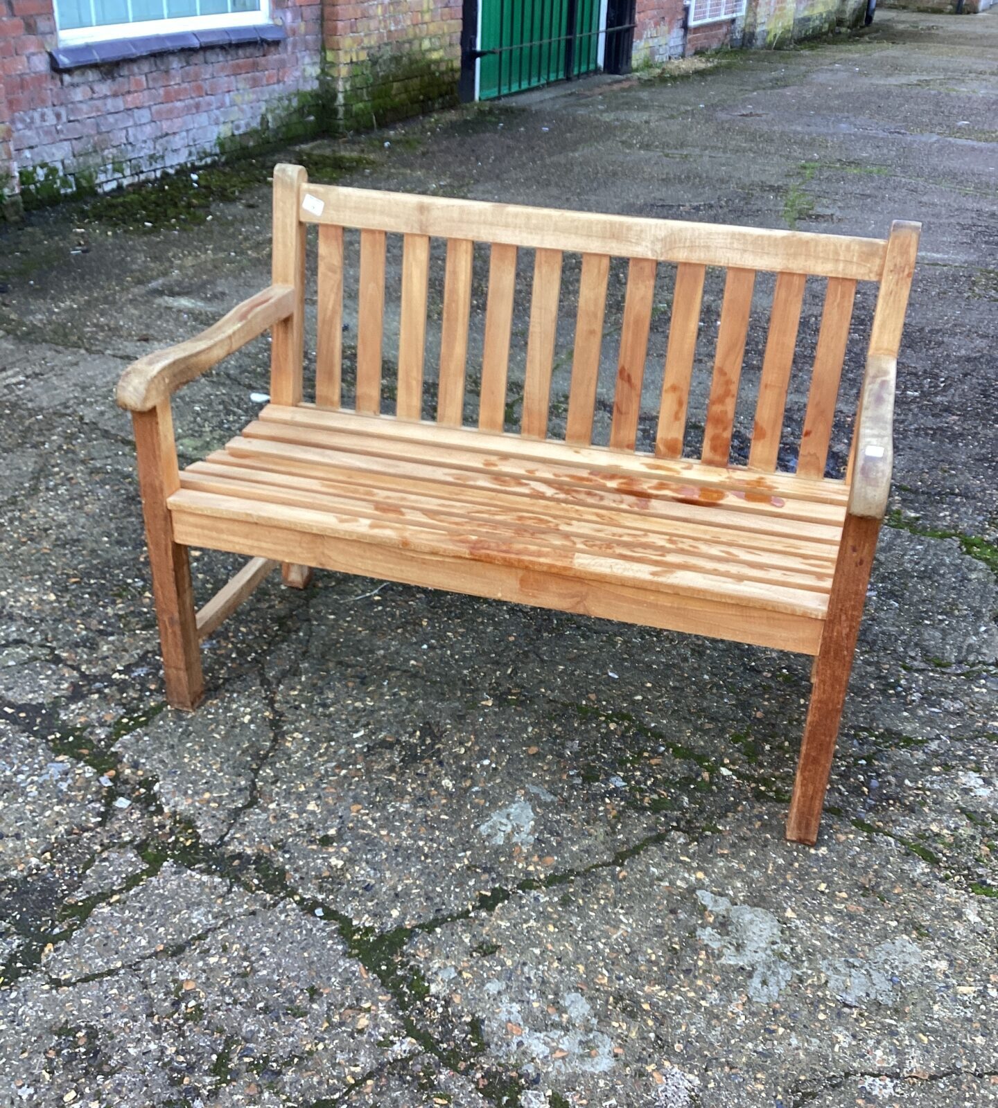 Teak Garden Bench 4’ long