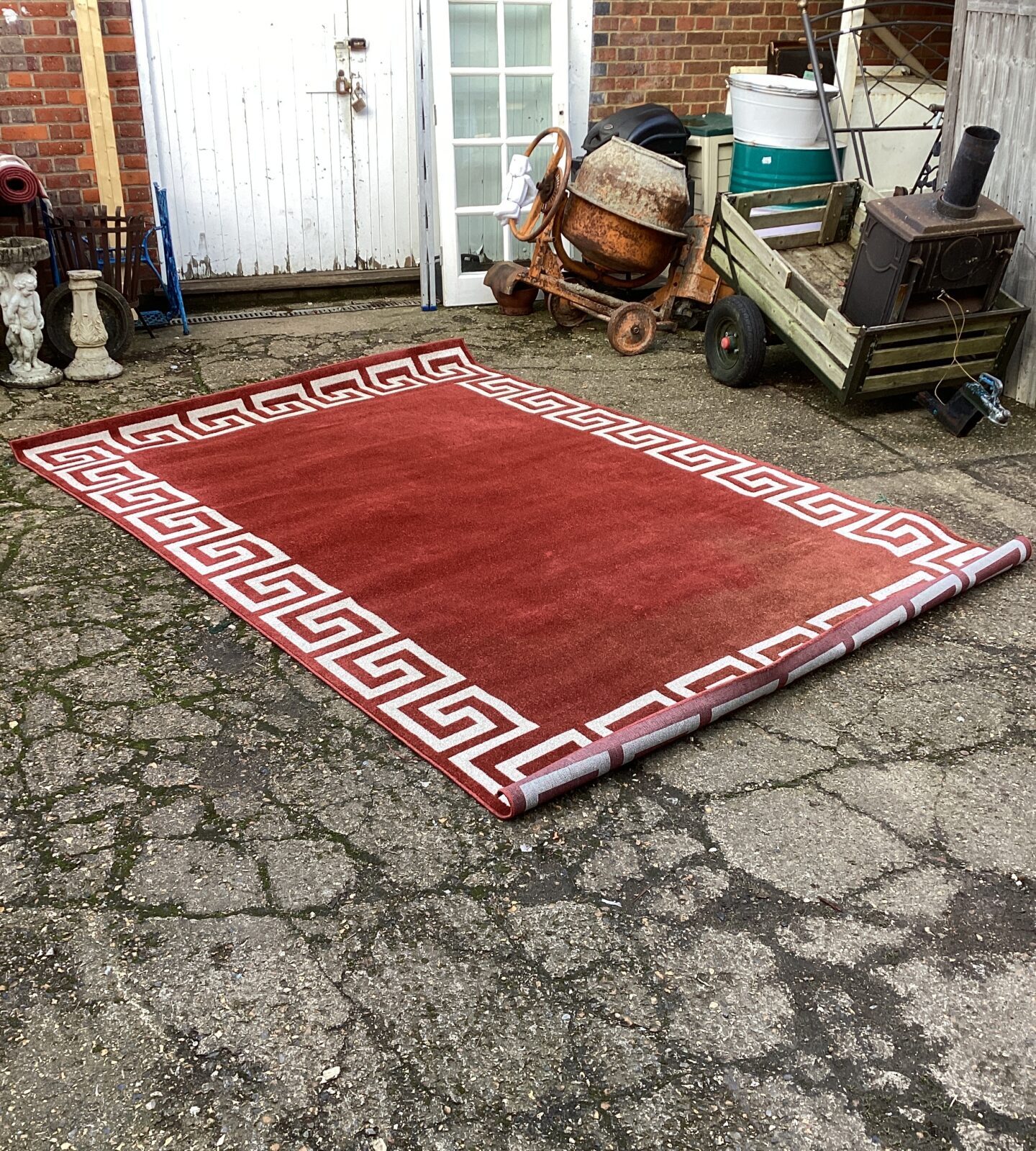 Unique loom greek key collection rug 7’x10’