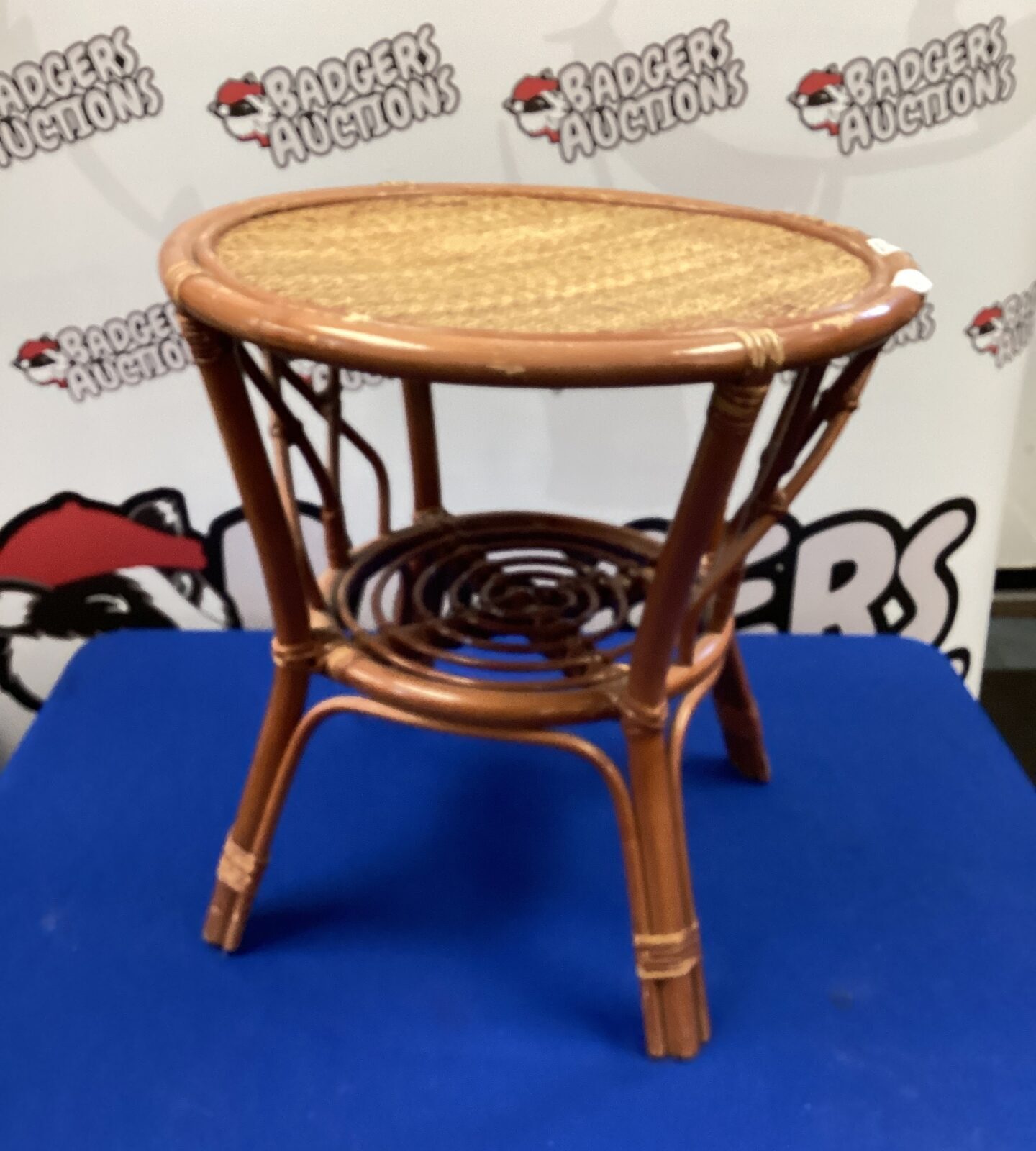 Small wicker table