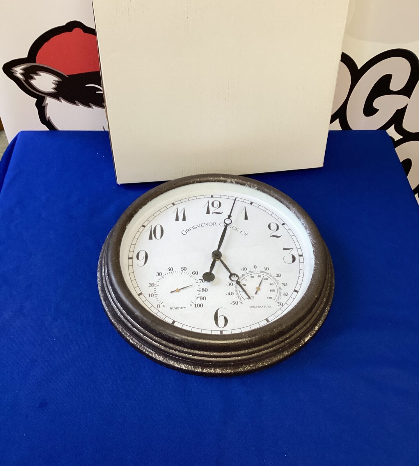 Reproduction Grosvenor Wall Clock with box