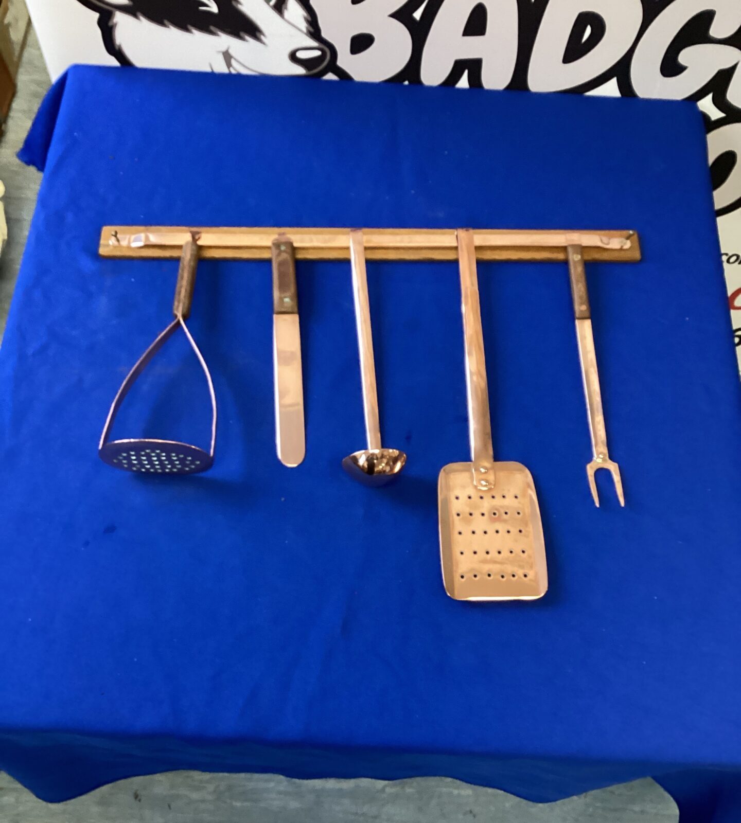 Set of Hanging kitchen Utensils