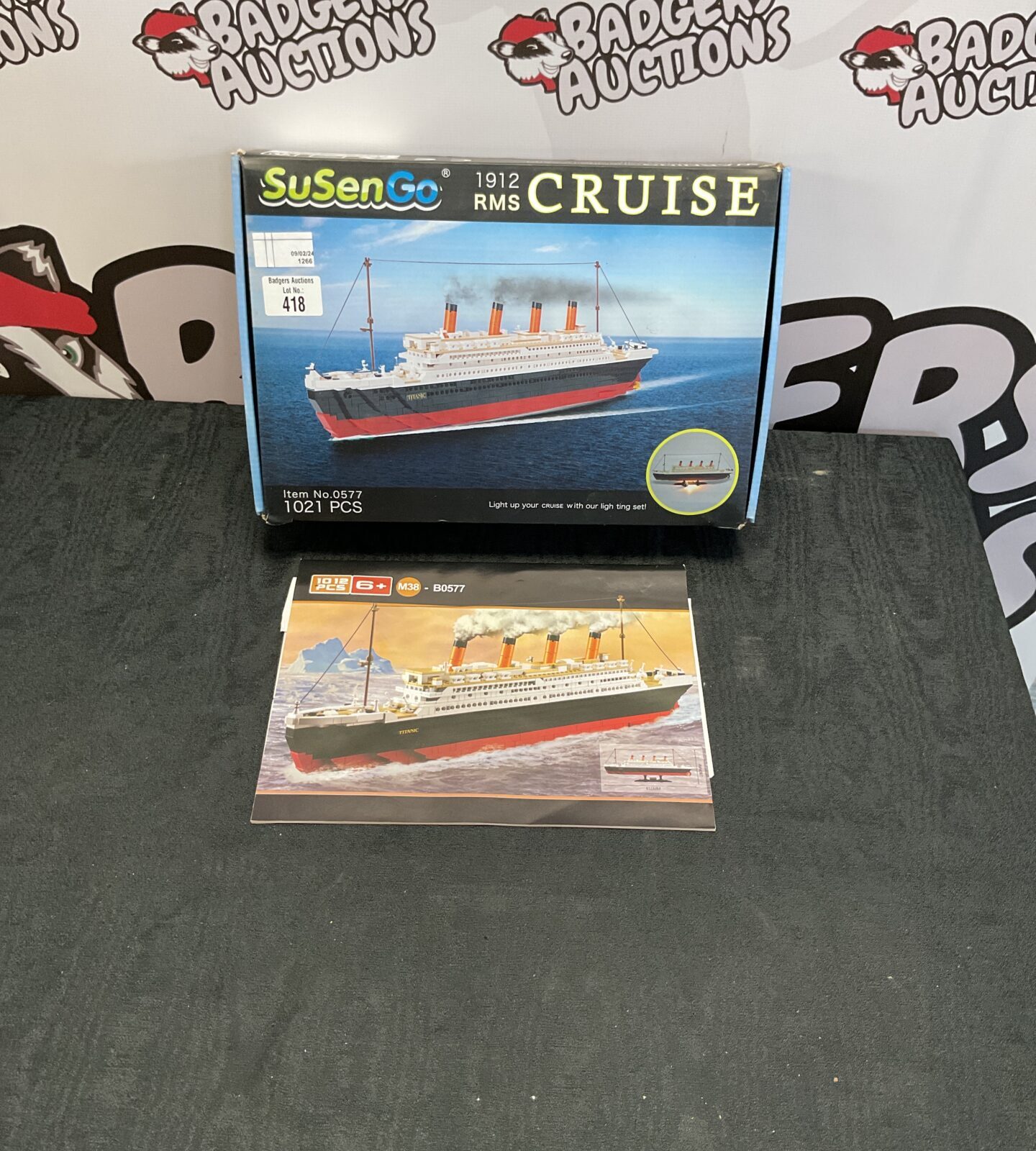 SusenGo 1912 RMS titanic cruise ship model kit