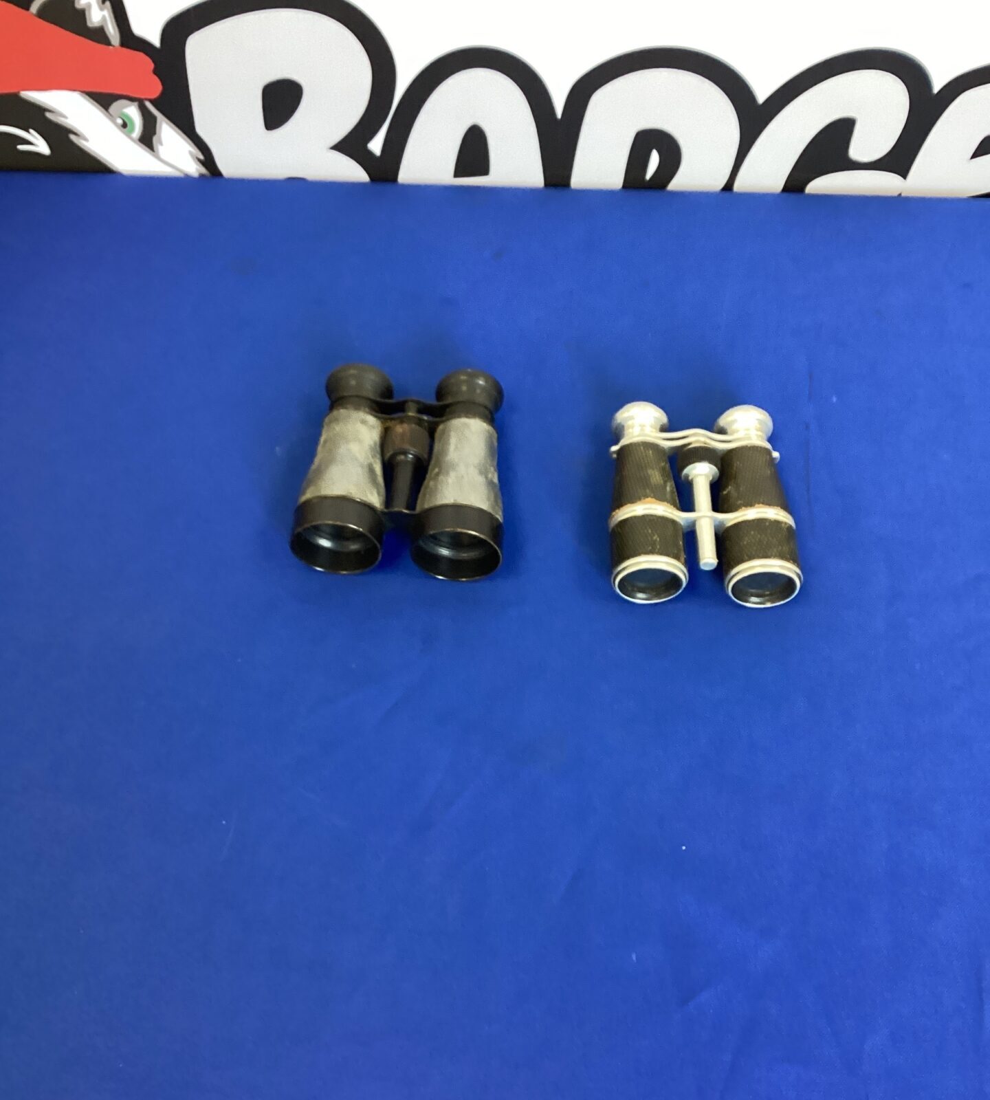 Two pairs of vintage binoculars