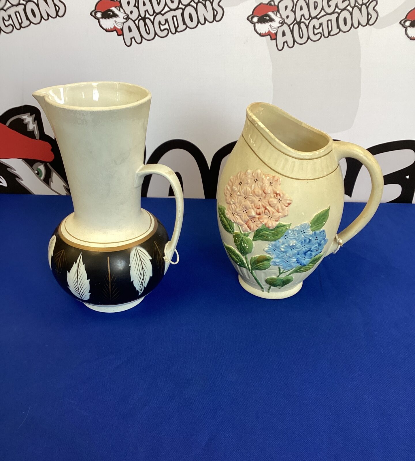 Two pottery jugs inc Poland