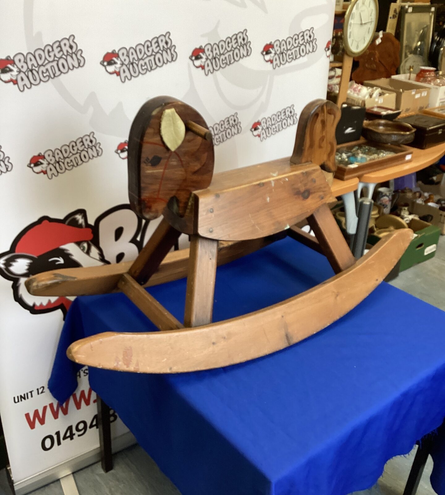 Vintage Canadian Rocking Horse