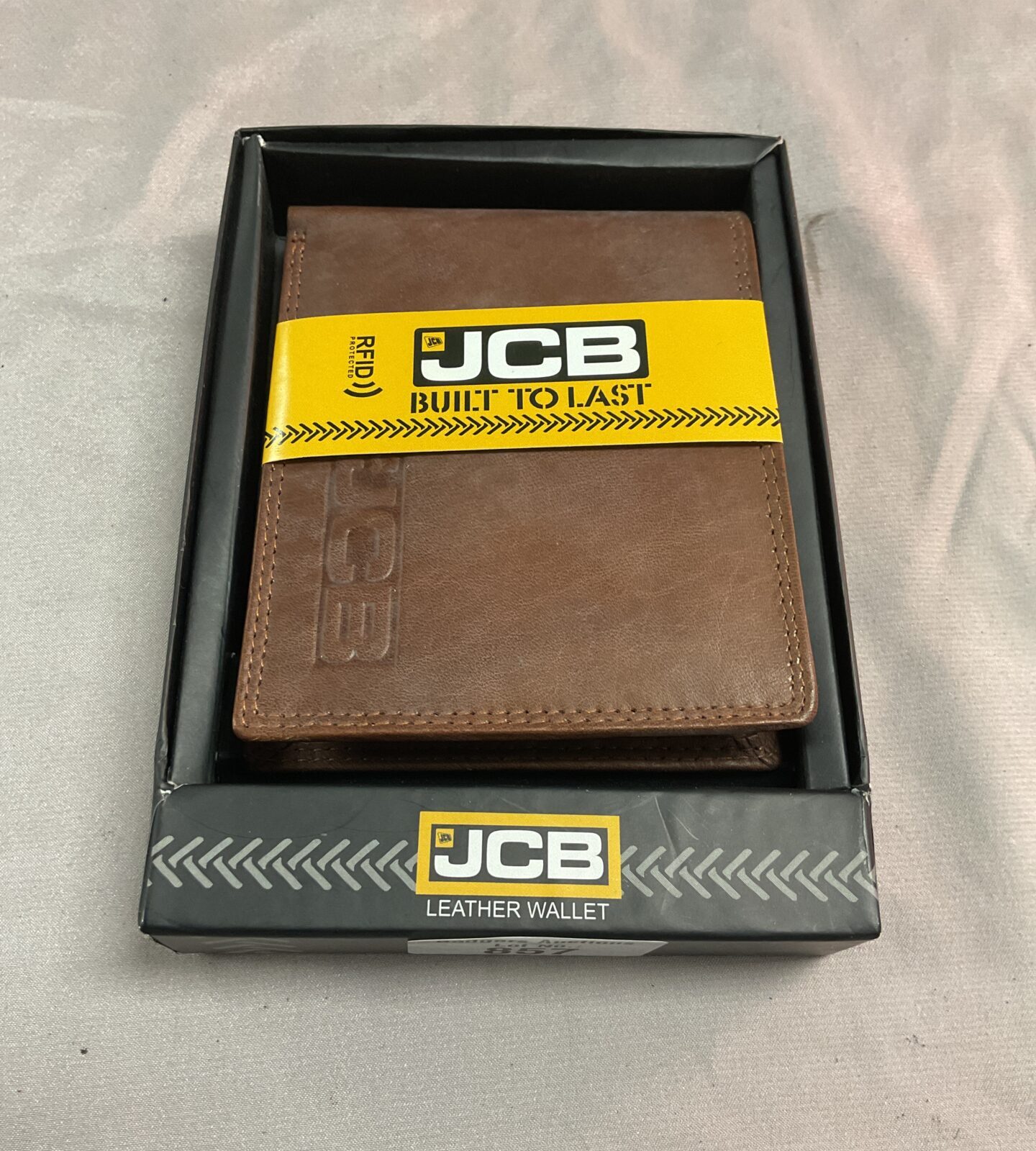 New JCB Leather wallet