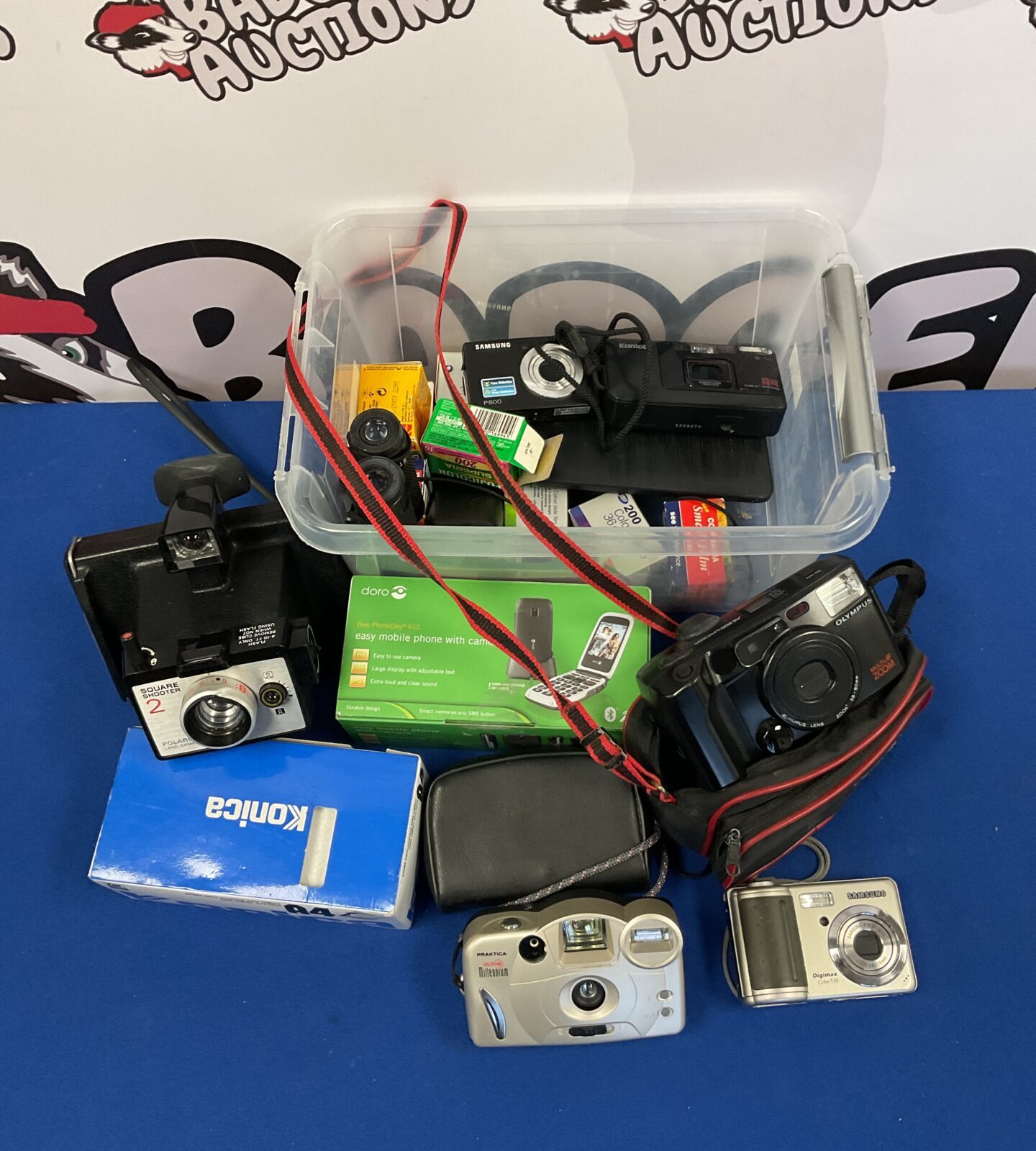 Collection of cameras & films