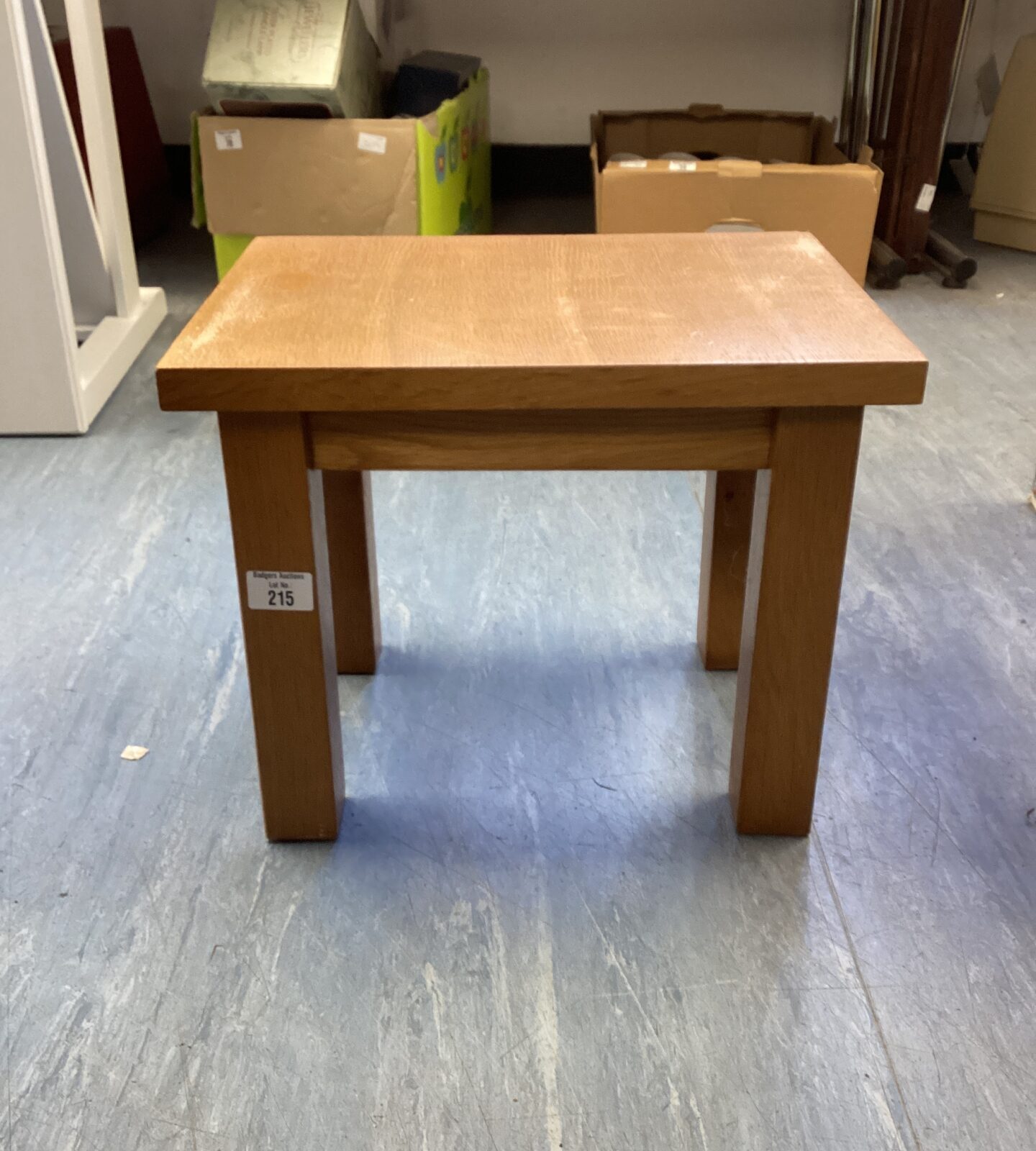 Solid Oak Small Table