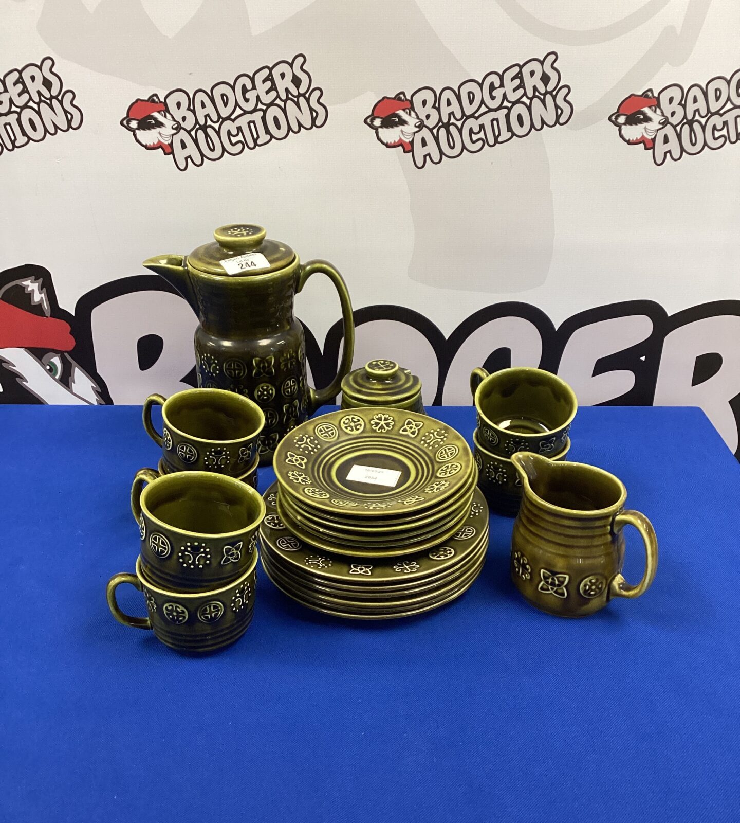 Vintage Lord Nelson Pottery Coffee Set