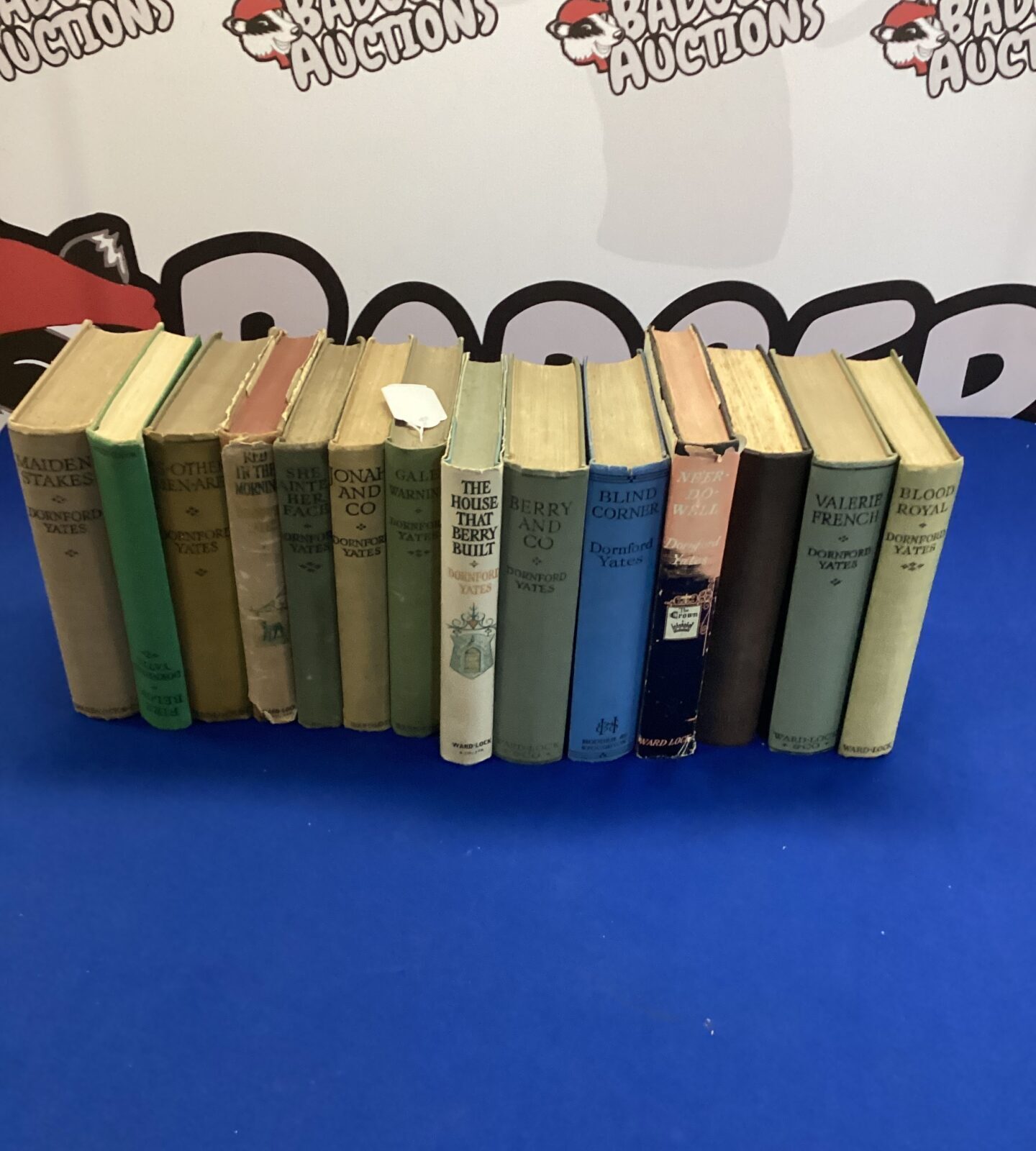 Dornford 58s books inc first editions