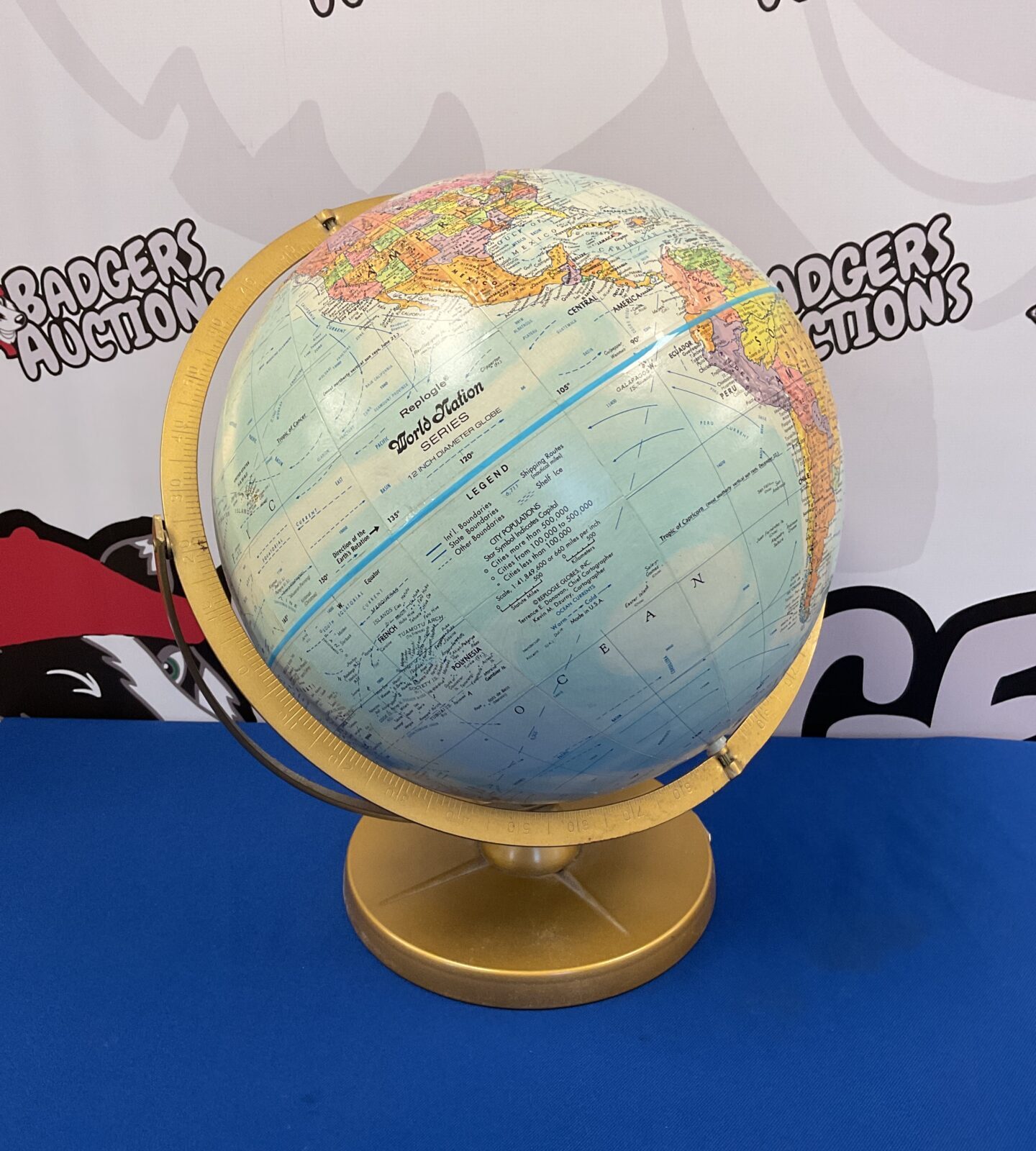 Replogle world nation series globe