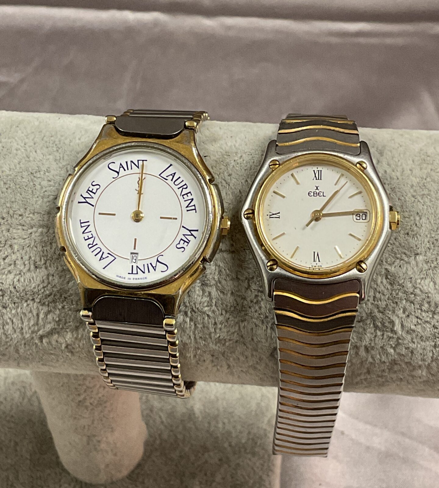 Yves saint Laurent quartz watch and Evelyn watch