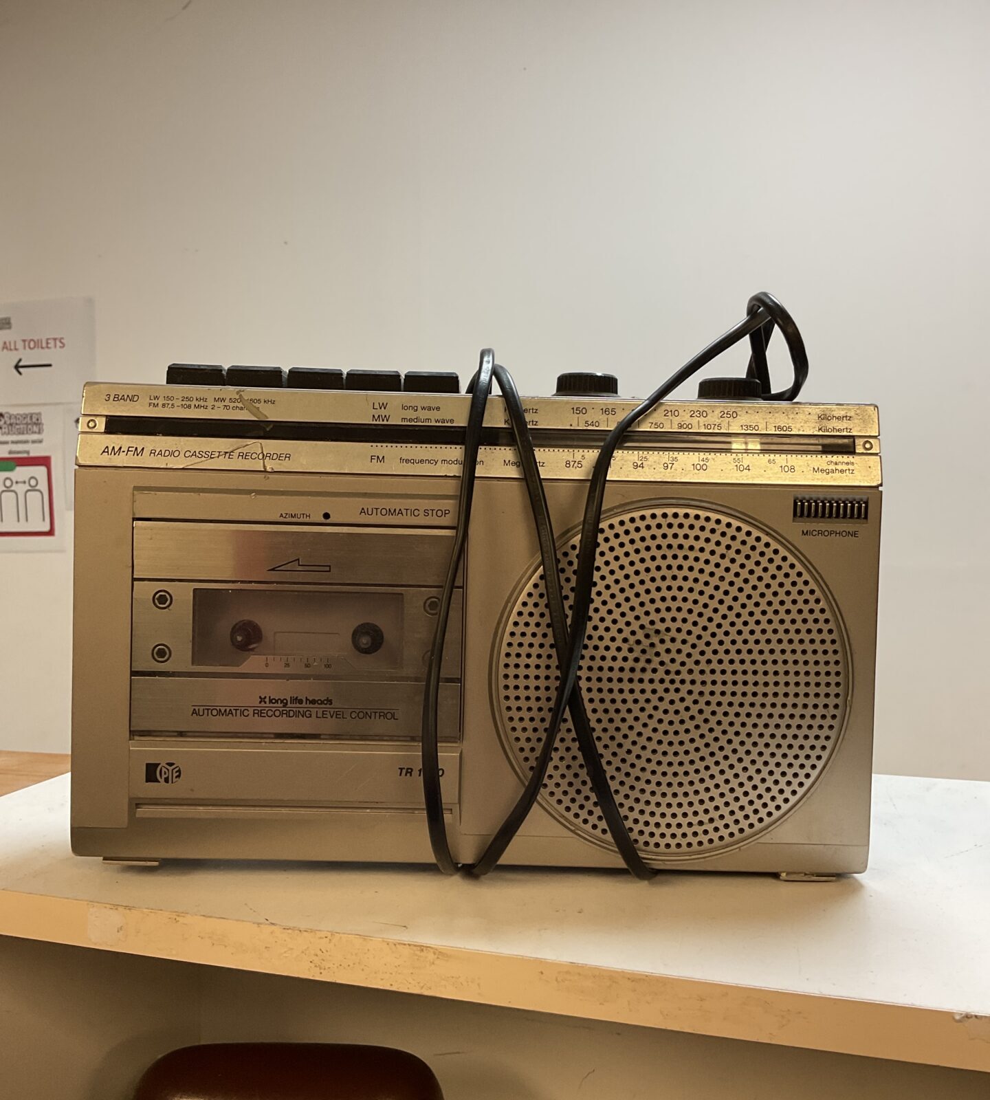 Pye tr 1720 cassette radio