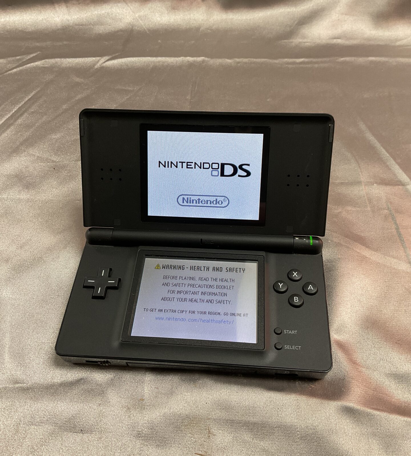 Black Nintendo ds lite working