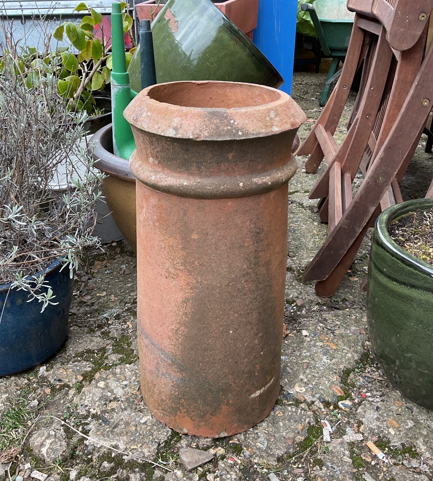 Terracotta chimney pot