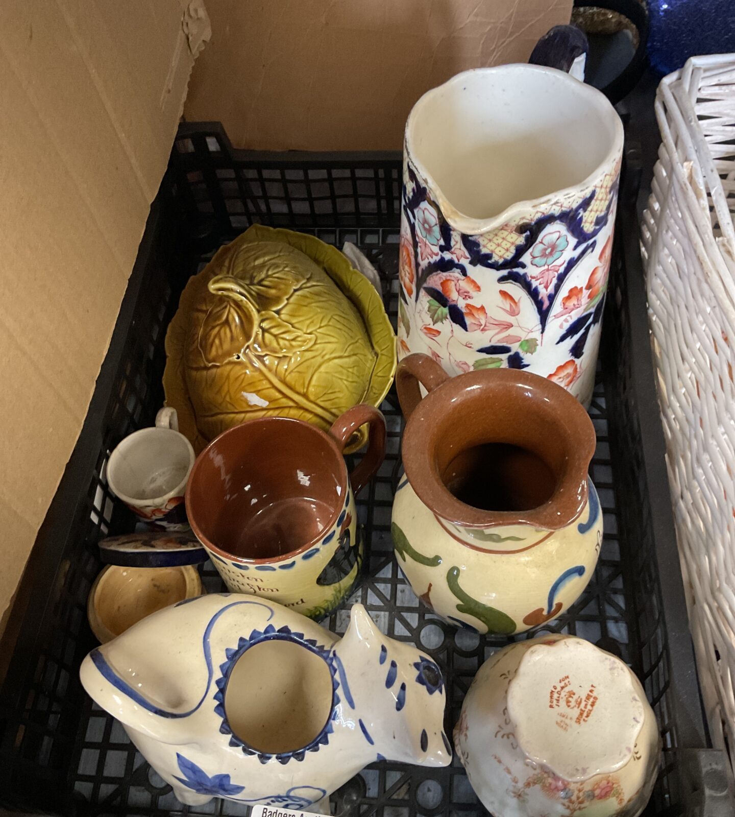 Box mixed china Inc Devon ware