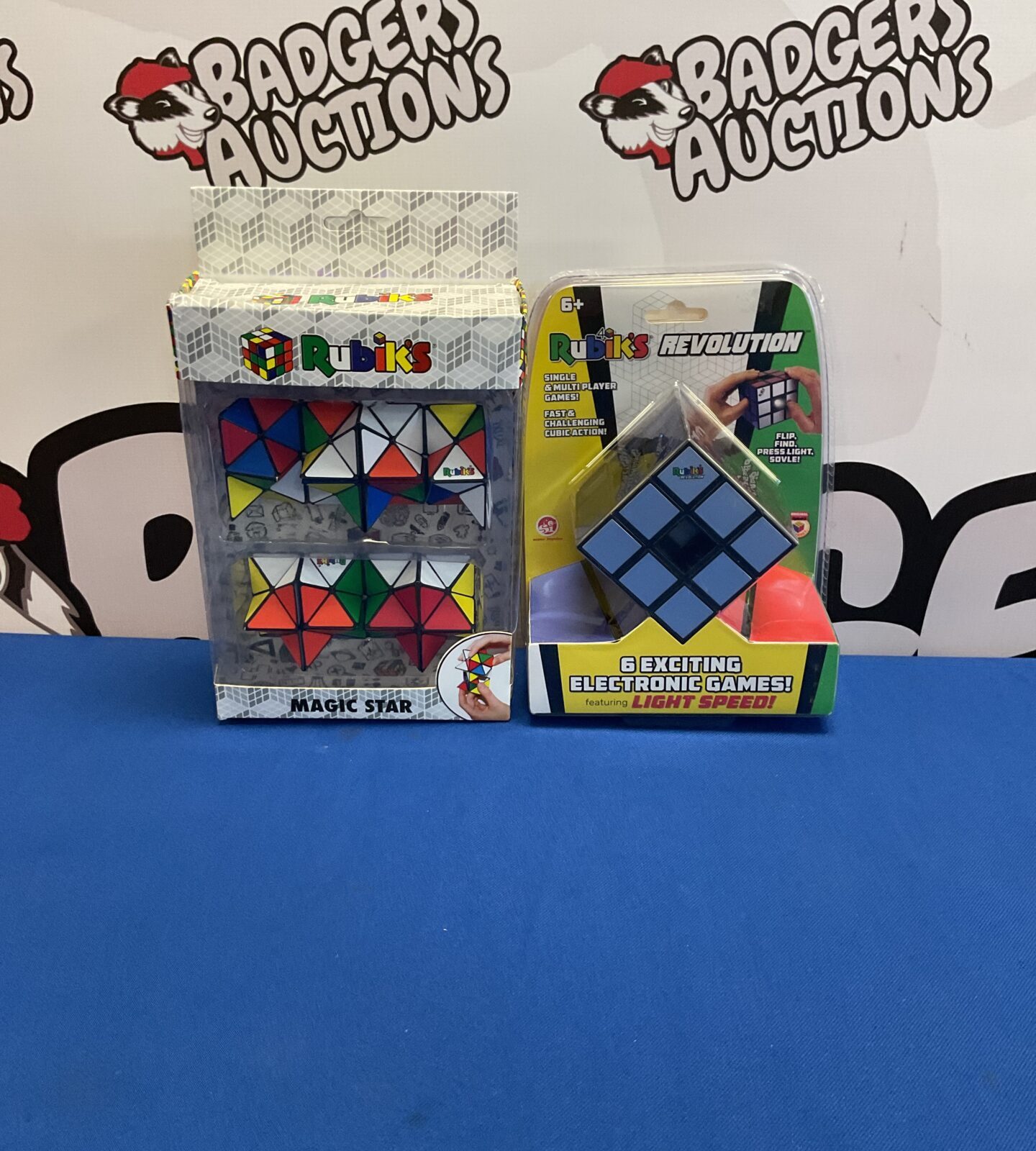 Two new and sealed rubiks cubes mind puzzles