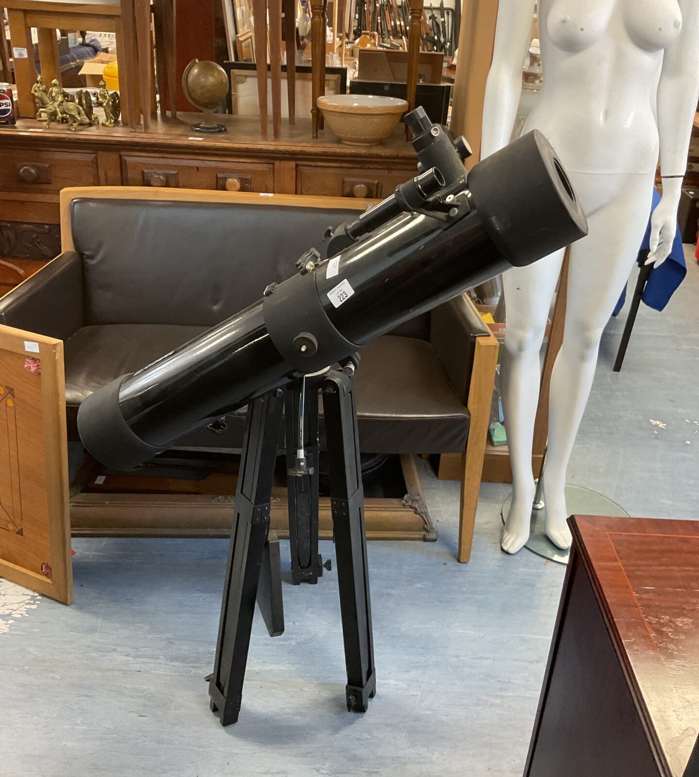 Large tasco telescope on tripod