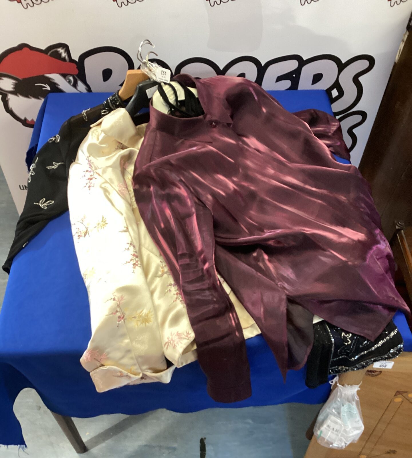 three ladies garments inc silk & oriental jacket