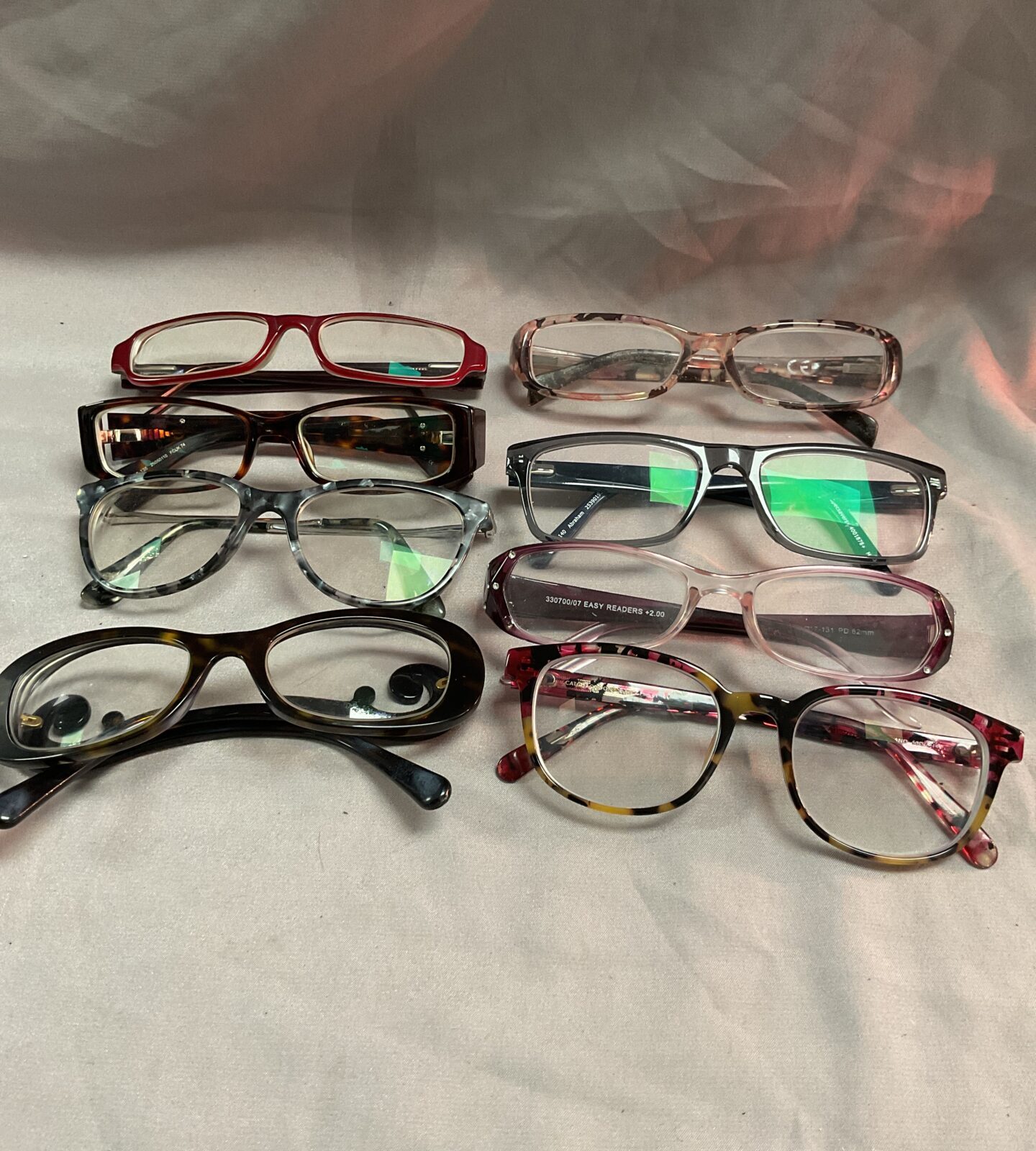 Eight pairs ladies glasses inc prada