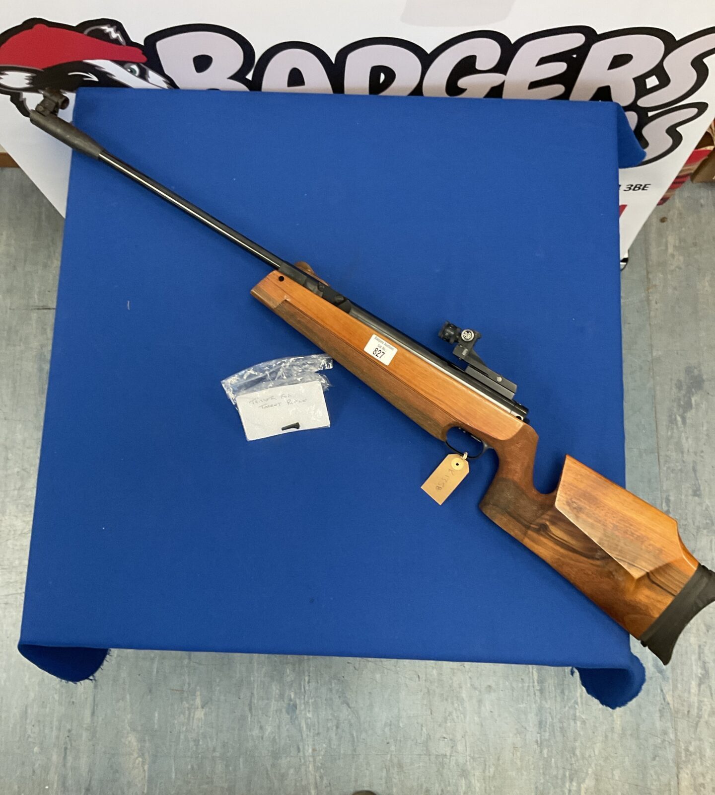 Walther Lgr cal 4.5mm Side Lever Target Air rifle With Extra Trigger