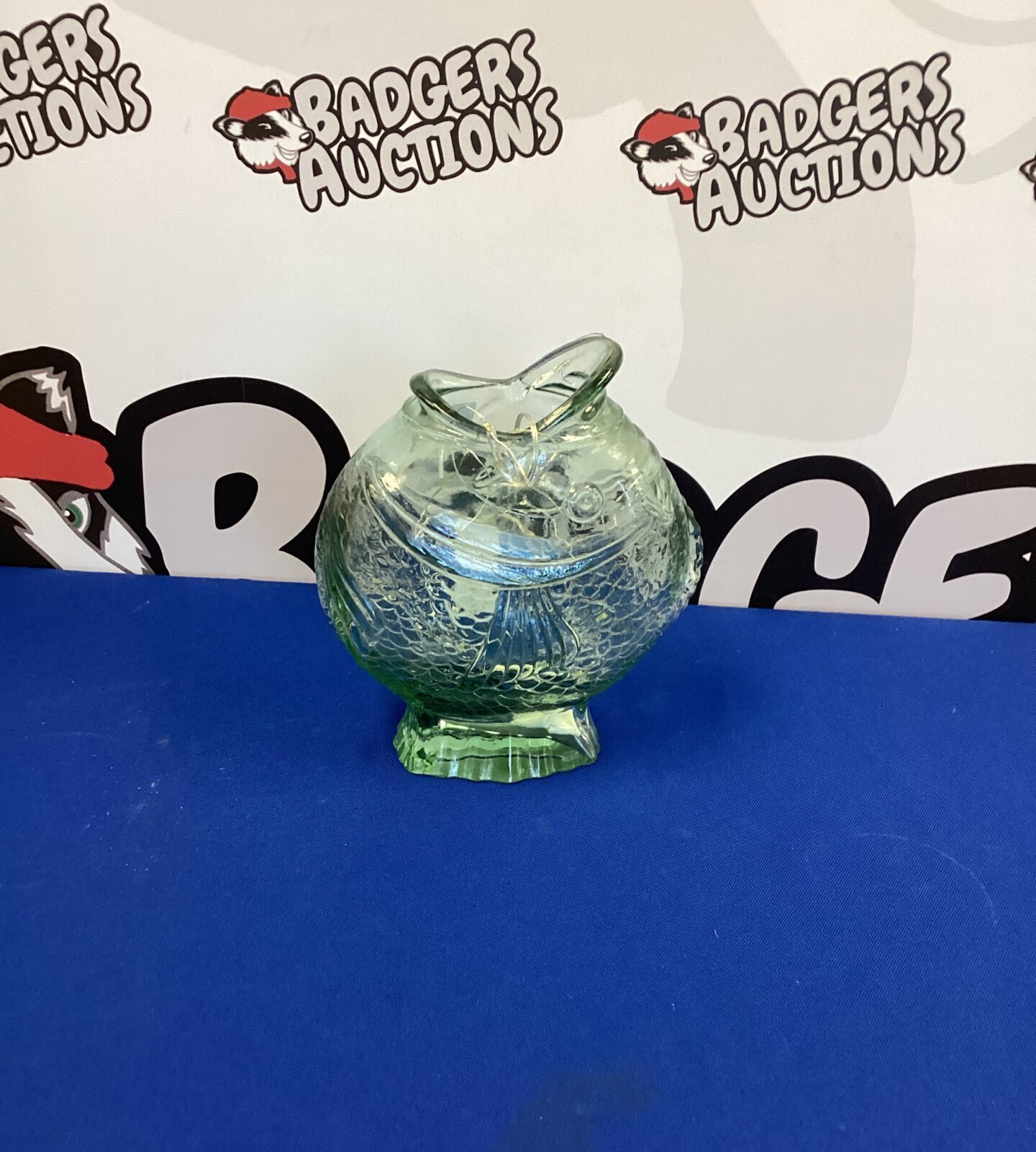 Glass Fish Vase