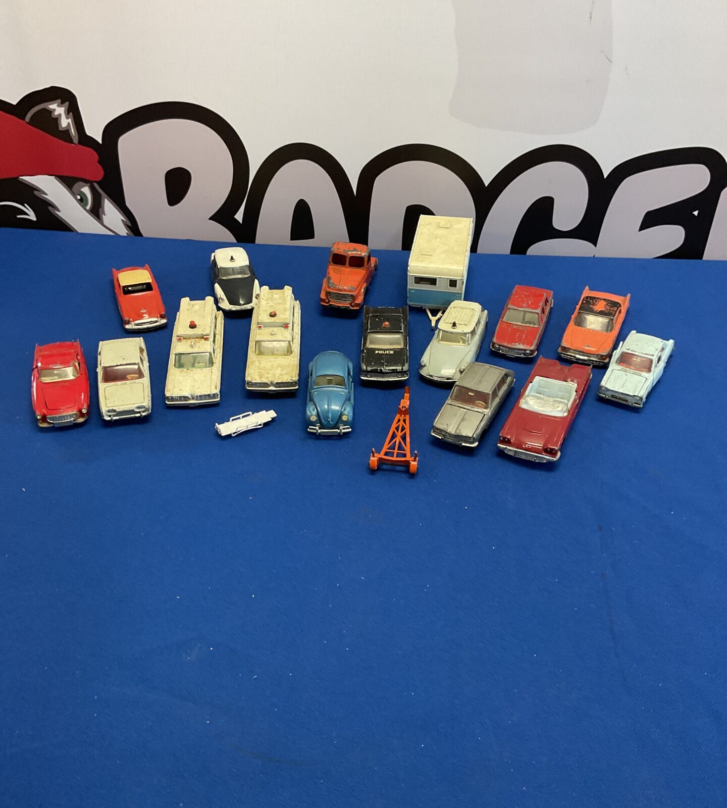 Collection Of Vintage Dinky Diecast Models