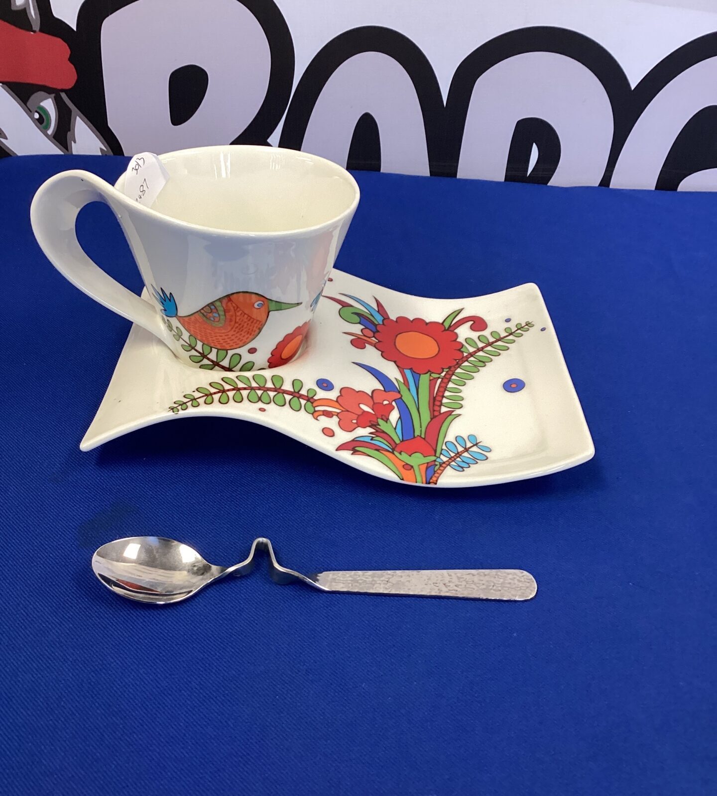 Villeroy & Boch New Wave Coffee Cup and Spoon