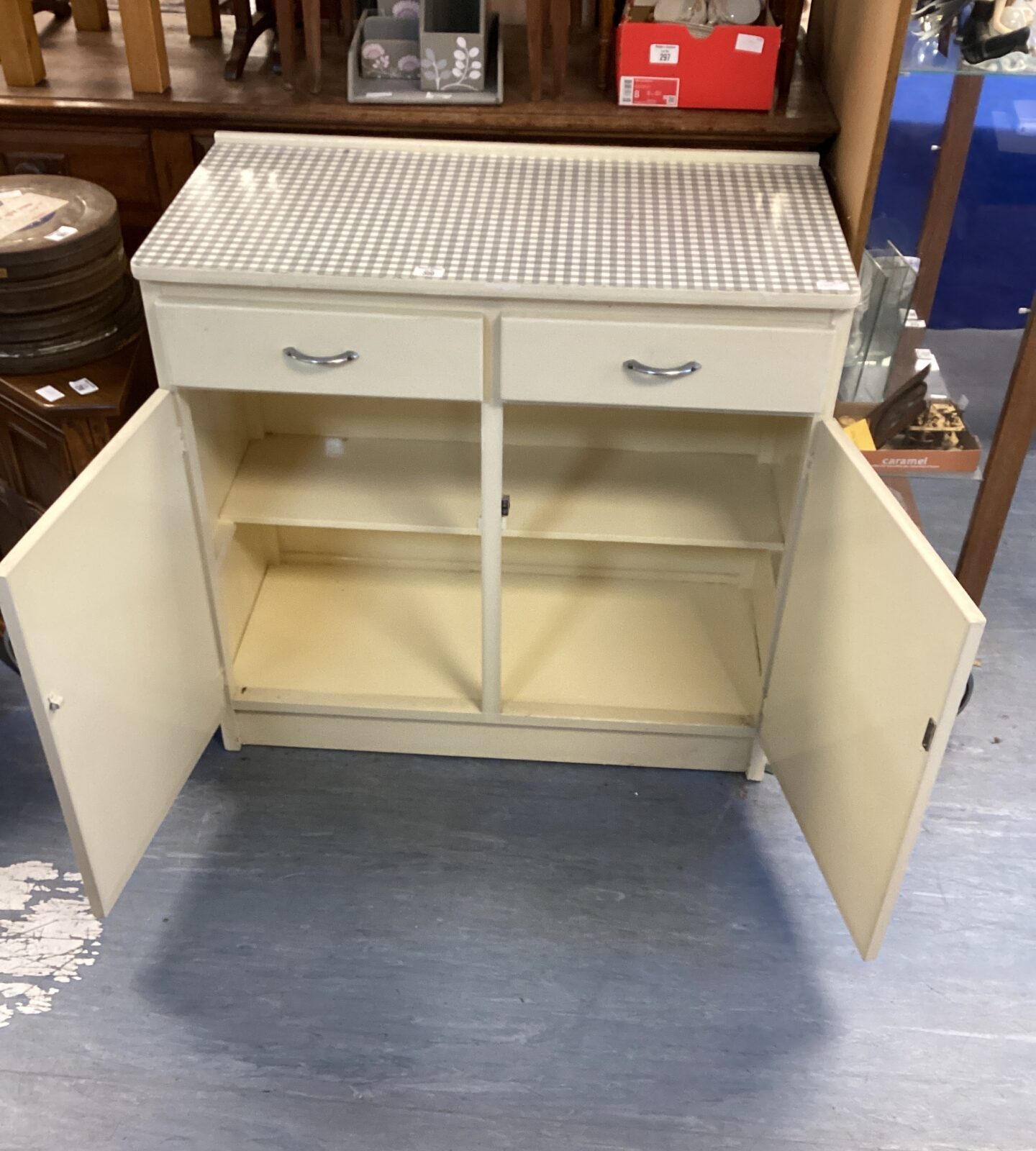 Retro 50s/60s Formica Topped kitchen Unit - Image 2
