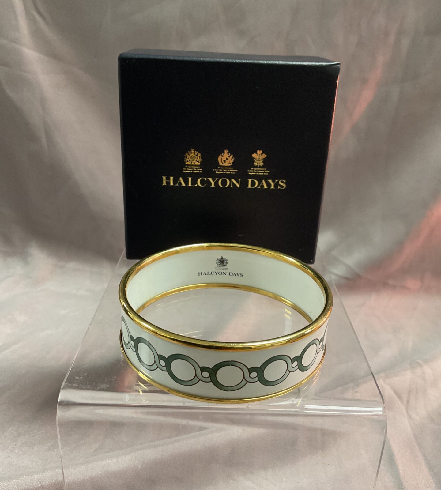 Halcyon days enamel 3” Bracelet