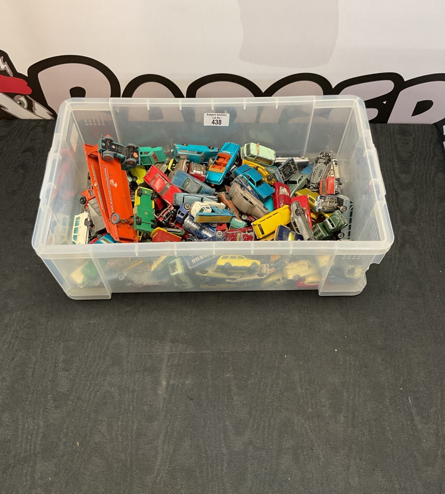 Collection of vintage diecast models inc husky, lesney and matchbox