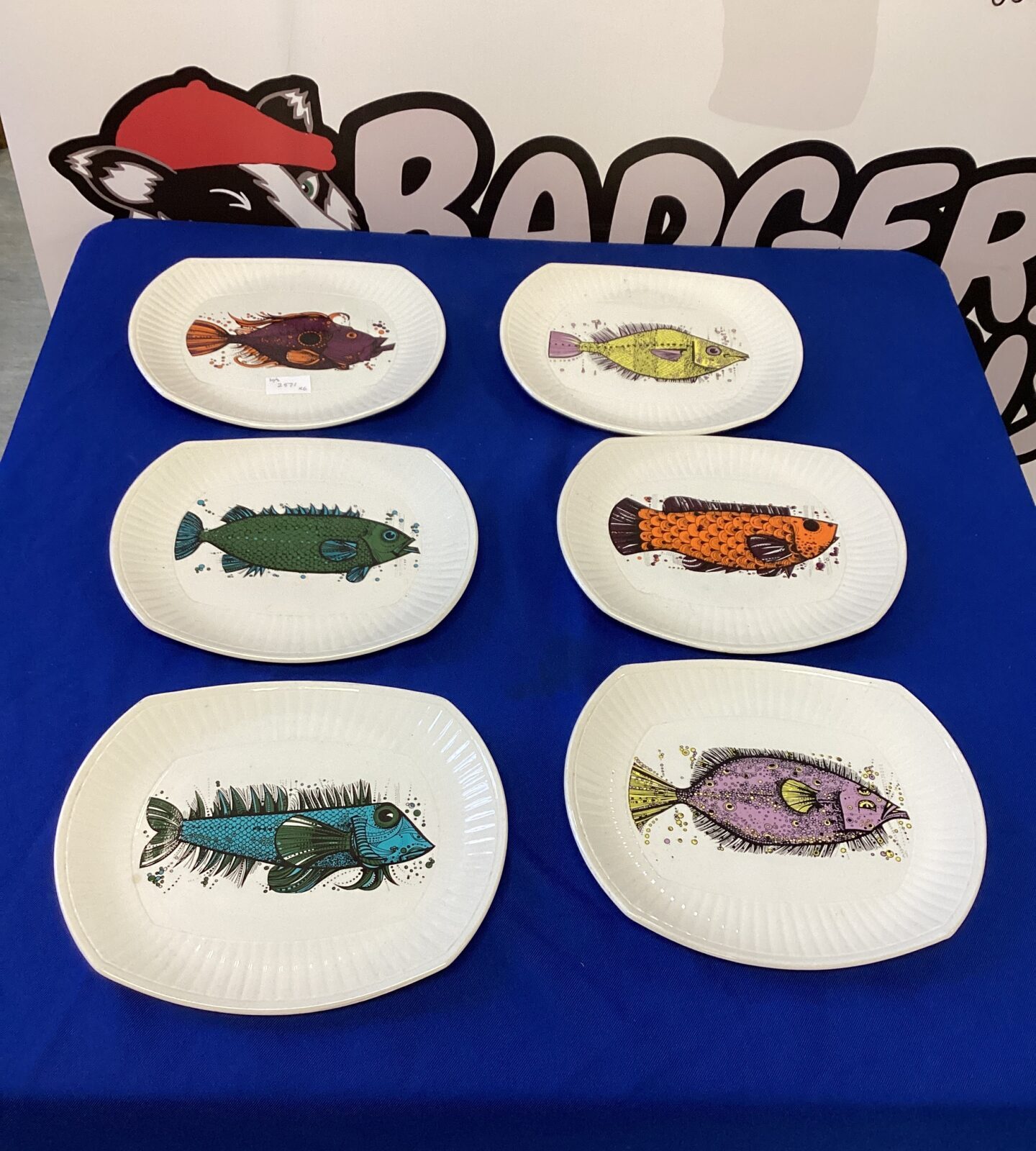 Washington Pottery Aquarius Plates