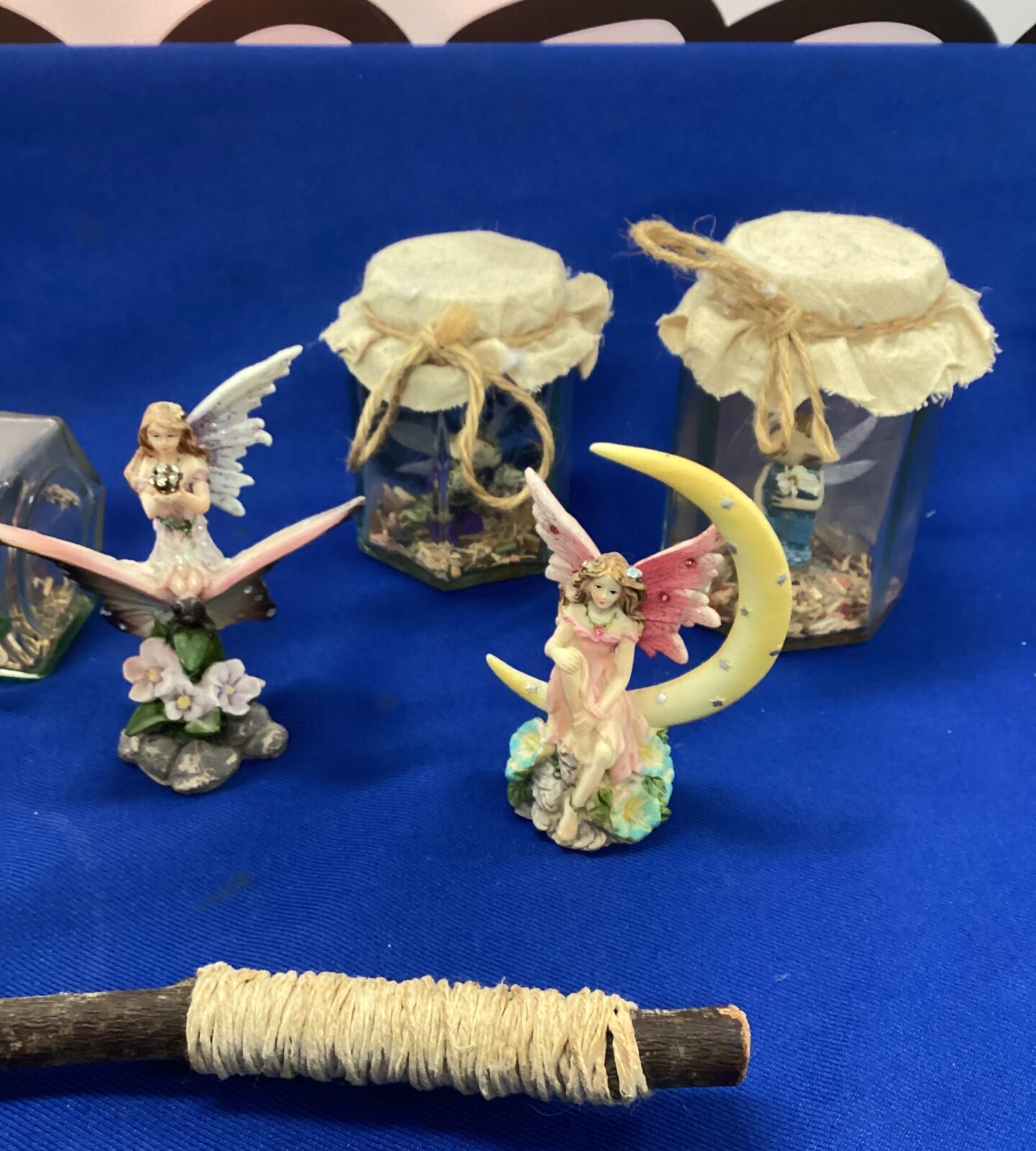 Set of Freshly Caught Fairy Folks with net - Image 2