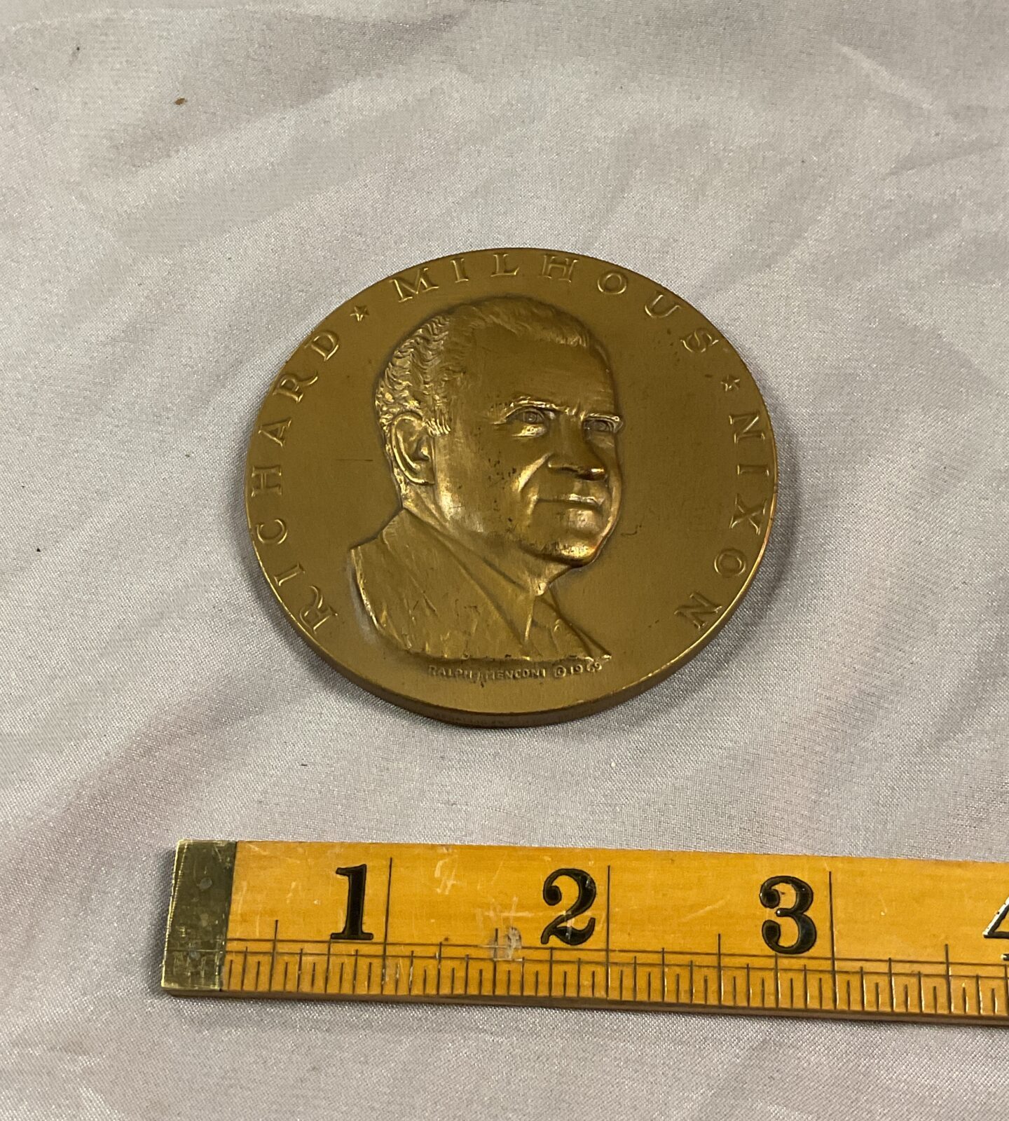 Richard Nixon (Tricky Dickie) 37th President of the United States Bronze Medal