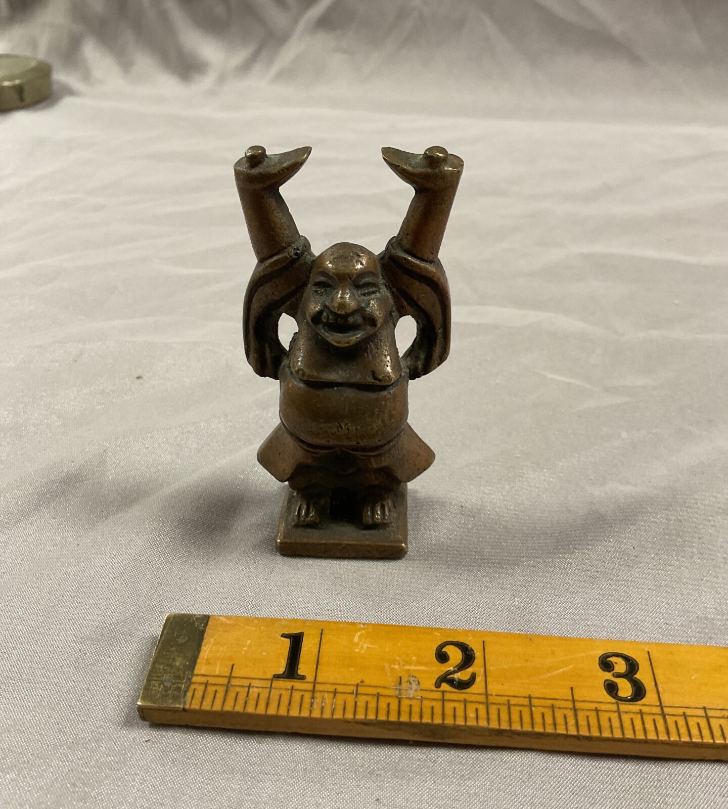 Small bronze oriental figure
