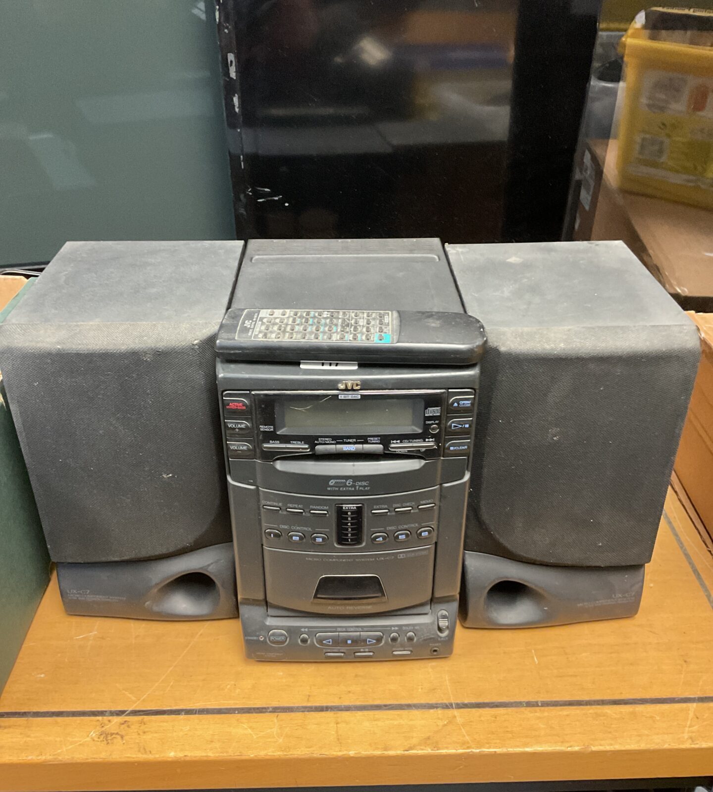Jvc ux-c7 micro hifi system
