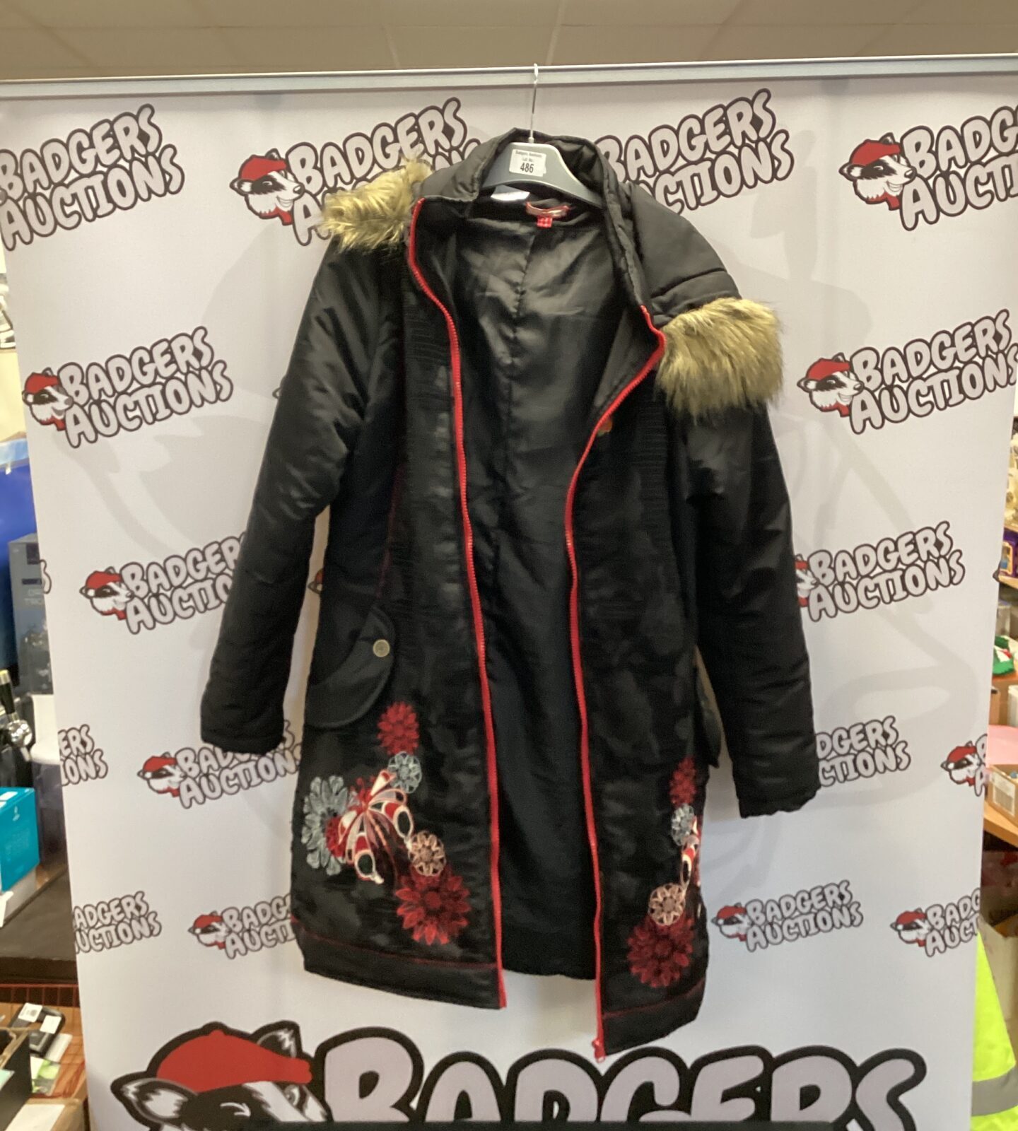 Chinese parker coat