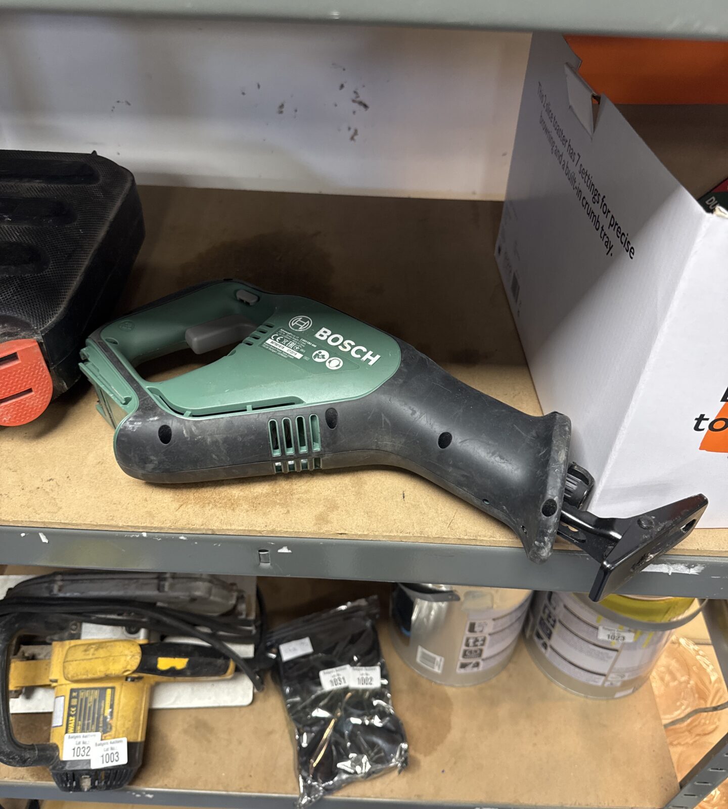 Bosch advancedrecip18 cordless reciprocating saw body only - untested