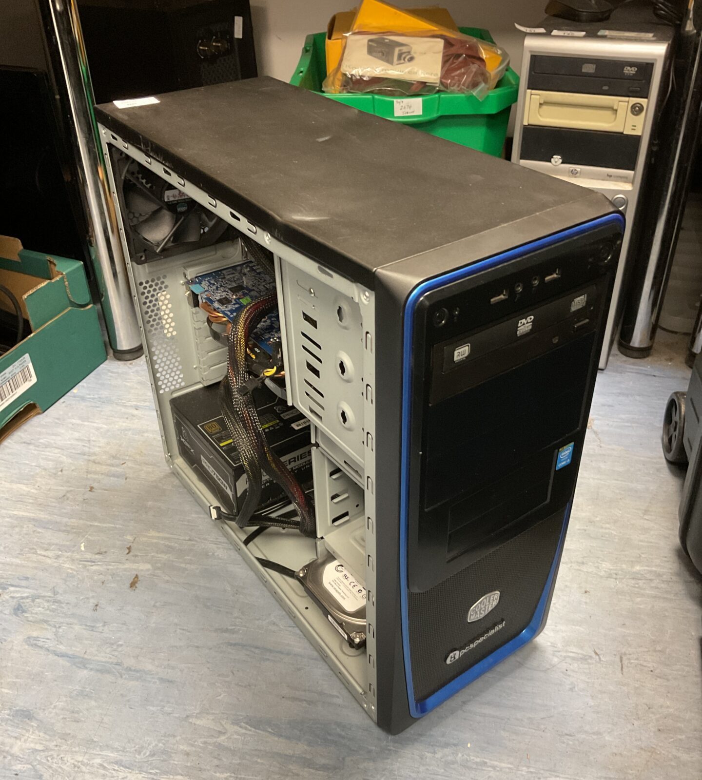 Cooler master itel core i3 tower gaming computer